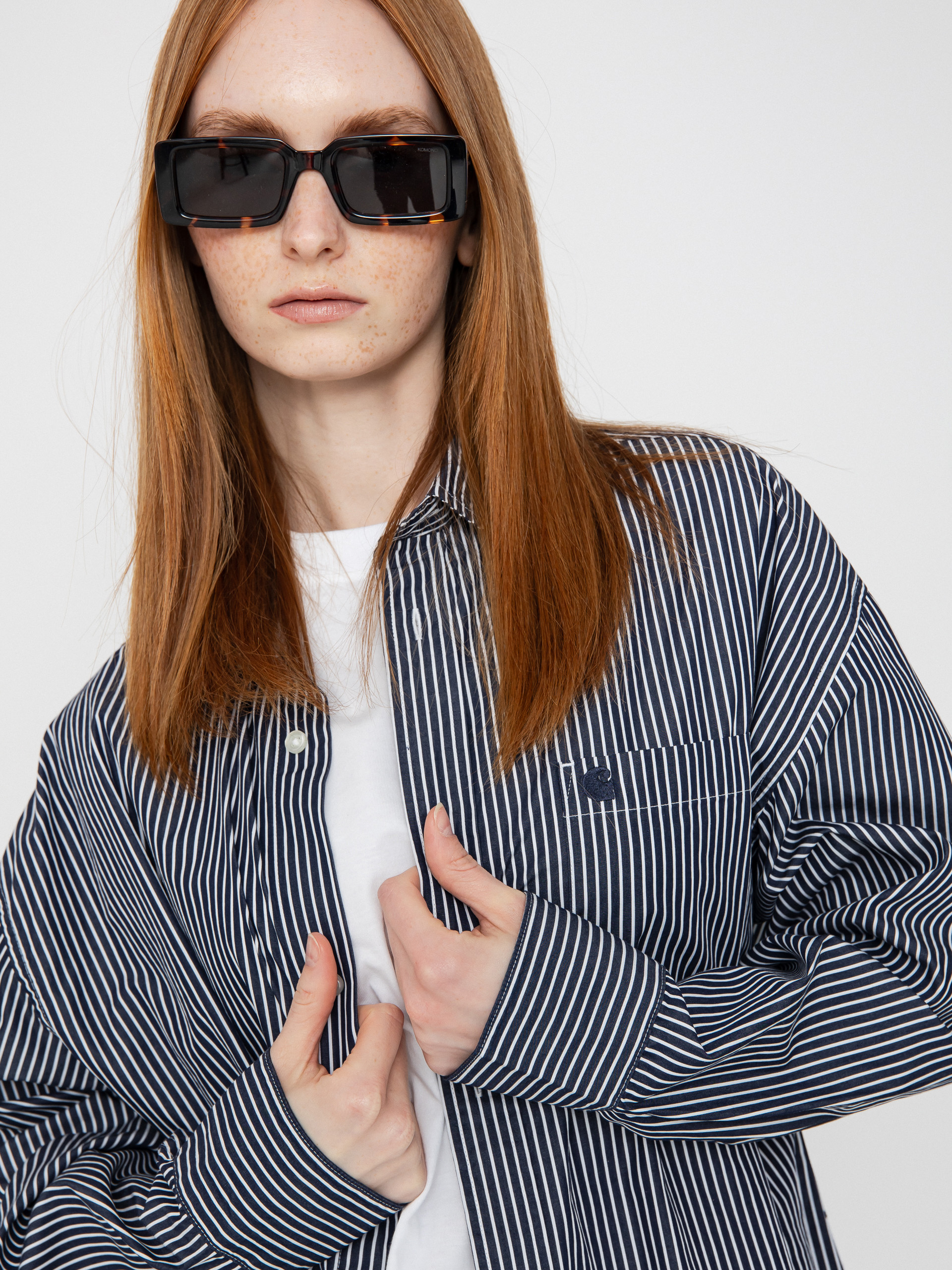 Koszula Carhartt WIP Arvin Wmn (arvin stripe/space/space)