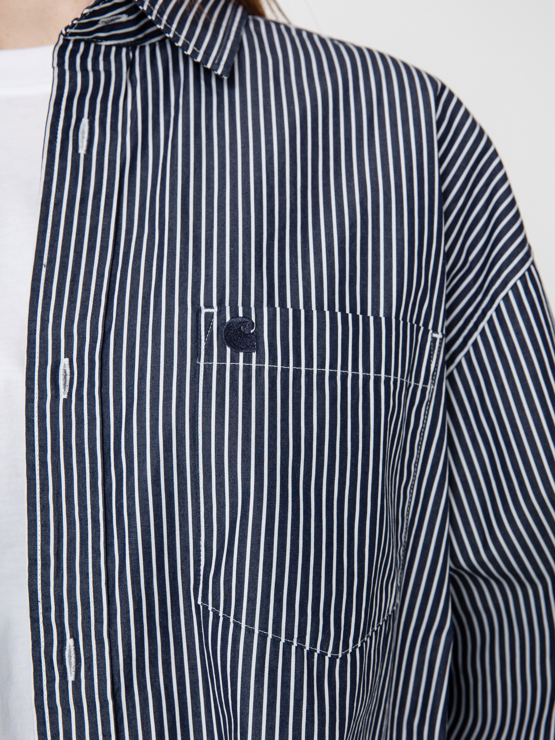 Koszula Carhartt WIP Arvin Wmn (arvin stripe/space/space)