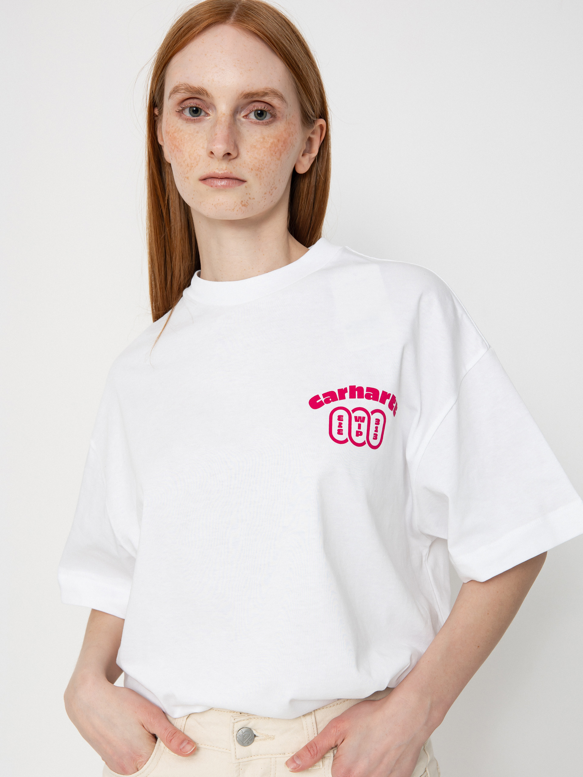 T-shirt Carhartt WIP Day Off Wmn (white/disco)