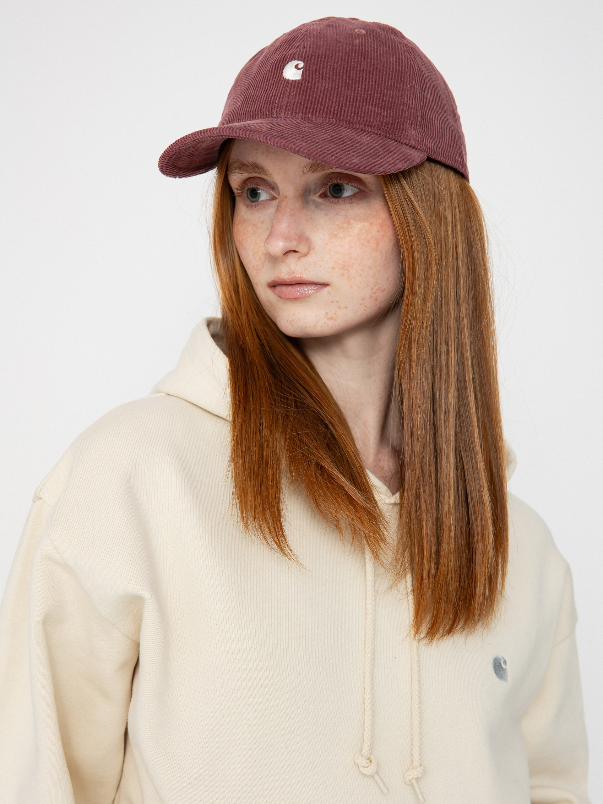 Bluza z kapturem Carhartt WIP Casey HD Wmn (natural/silver)