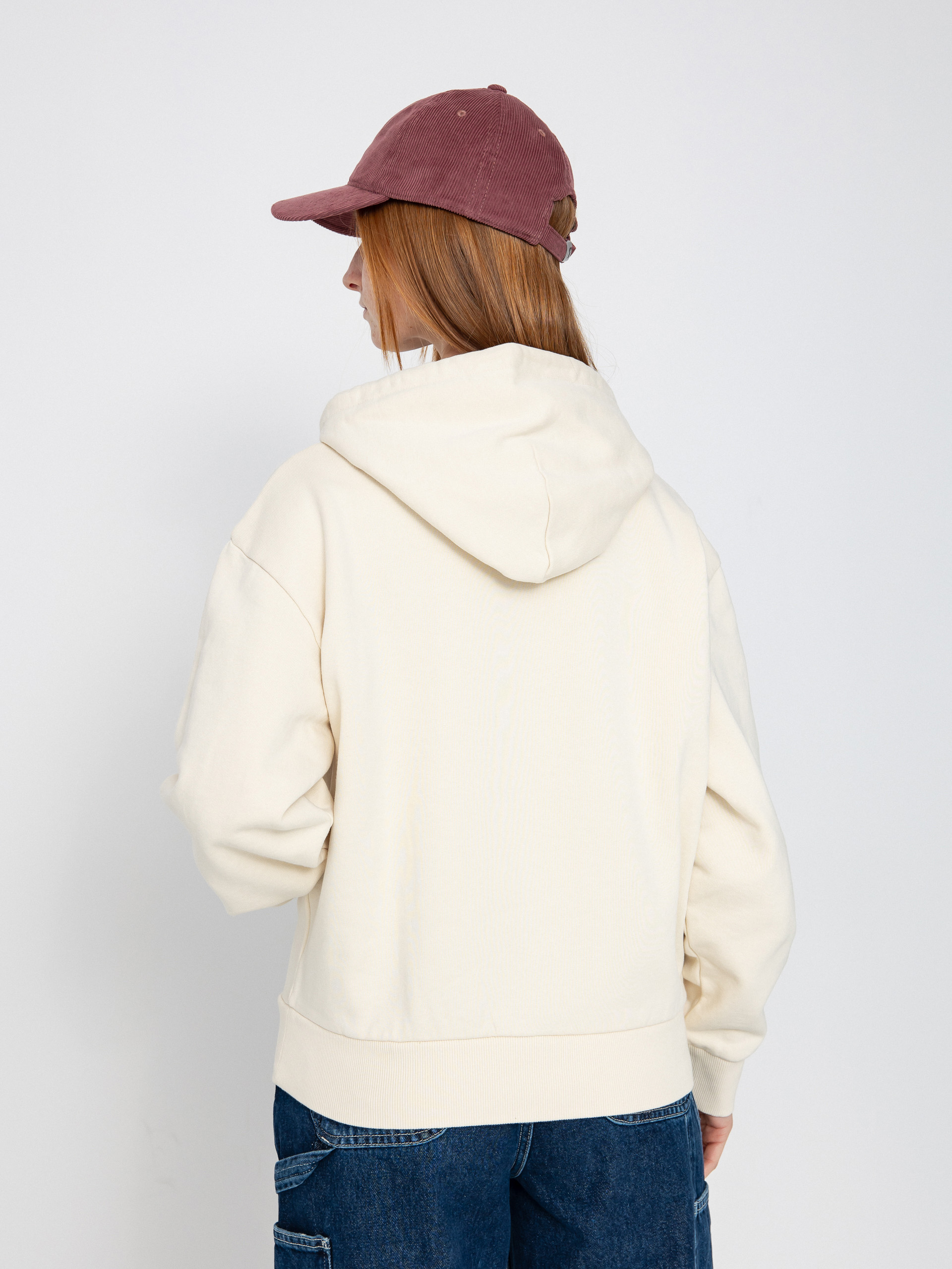 Bluza z kapturem Carhartt WIP Casey HD Wmn (natural/silver)