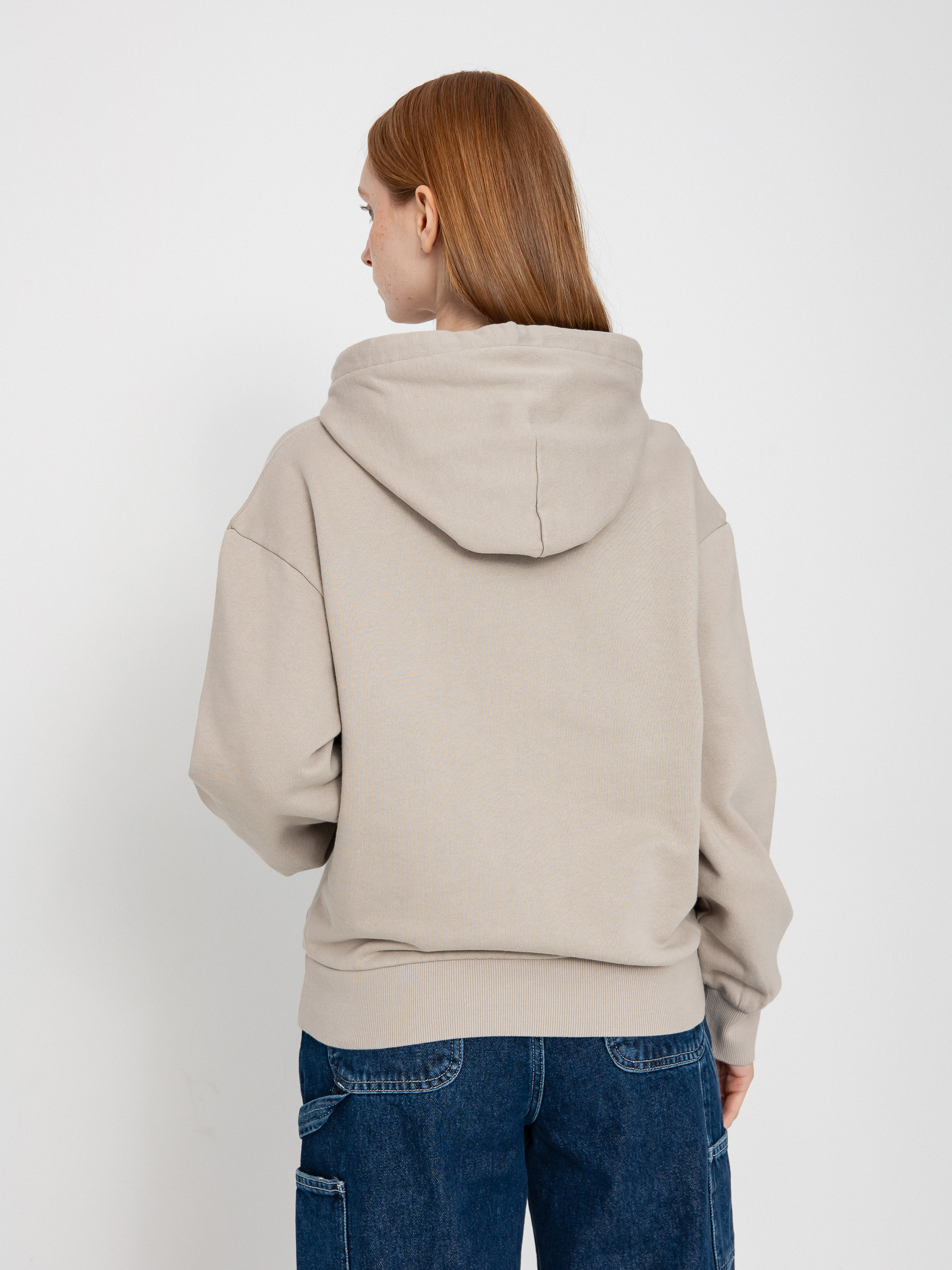 Bluza z kapturem Carhartt WIP Casey HD Wmn (dusky beige/silver)
