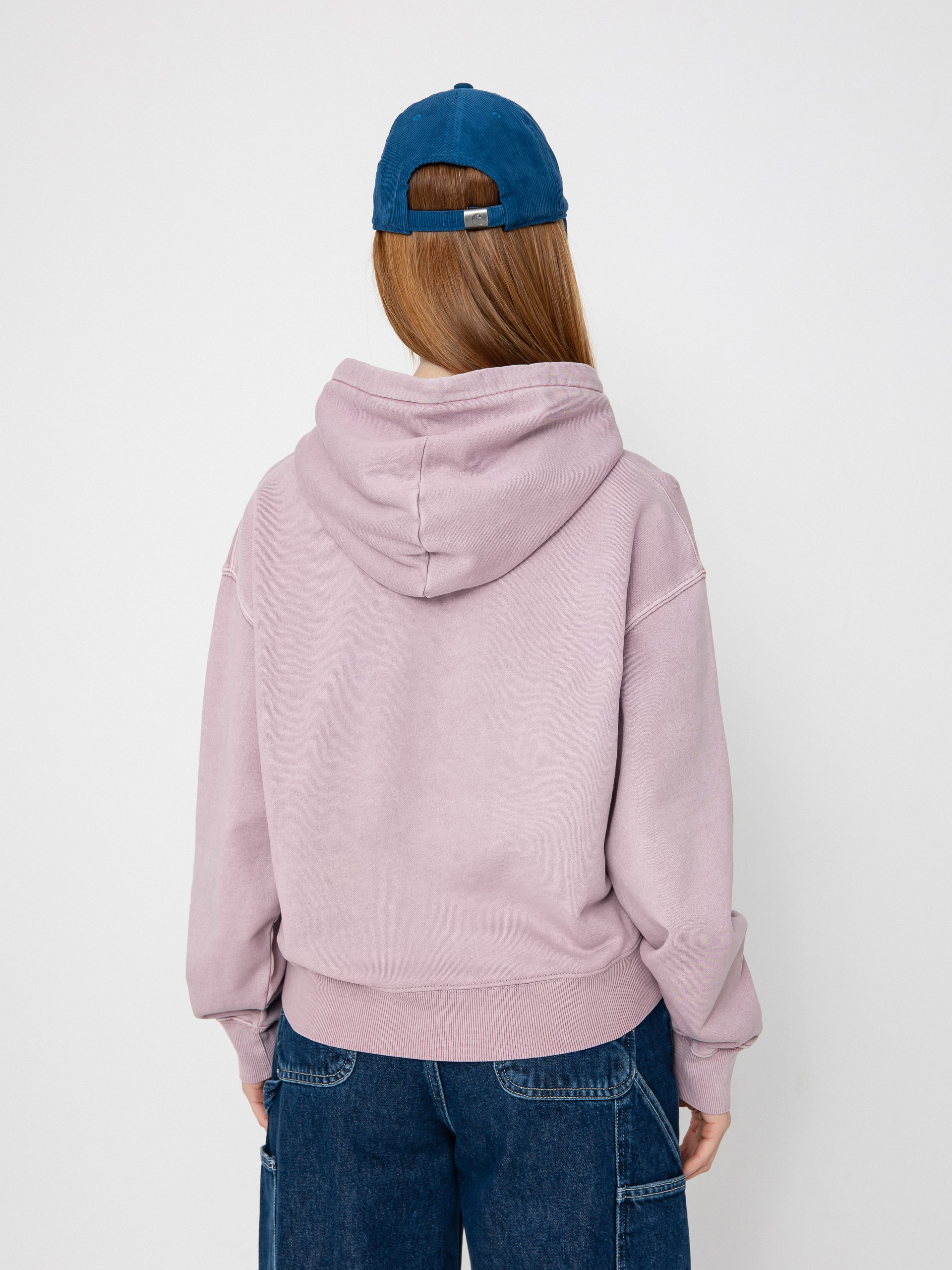 Bluza z kapturem Carhartt WIP Nelson HD Wmn (hortensia)