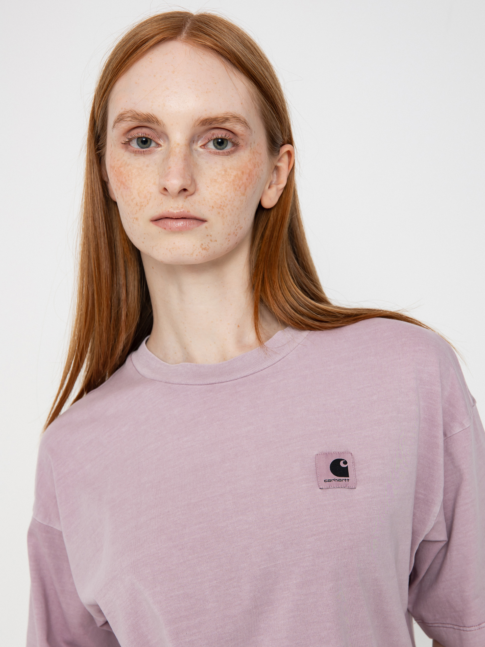 T-shirt Carhartt WIP Nelson Wmn (hortensia)