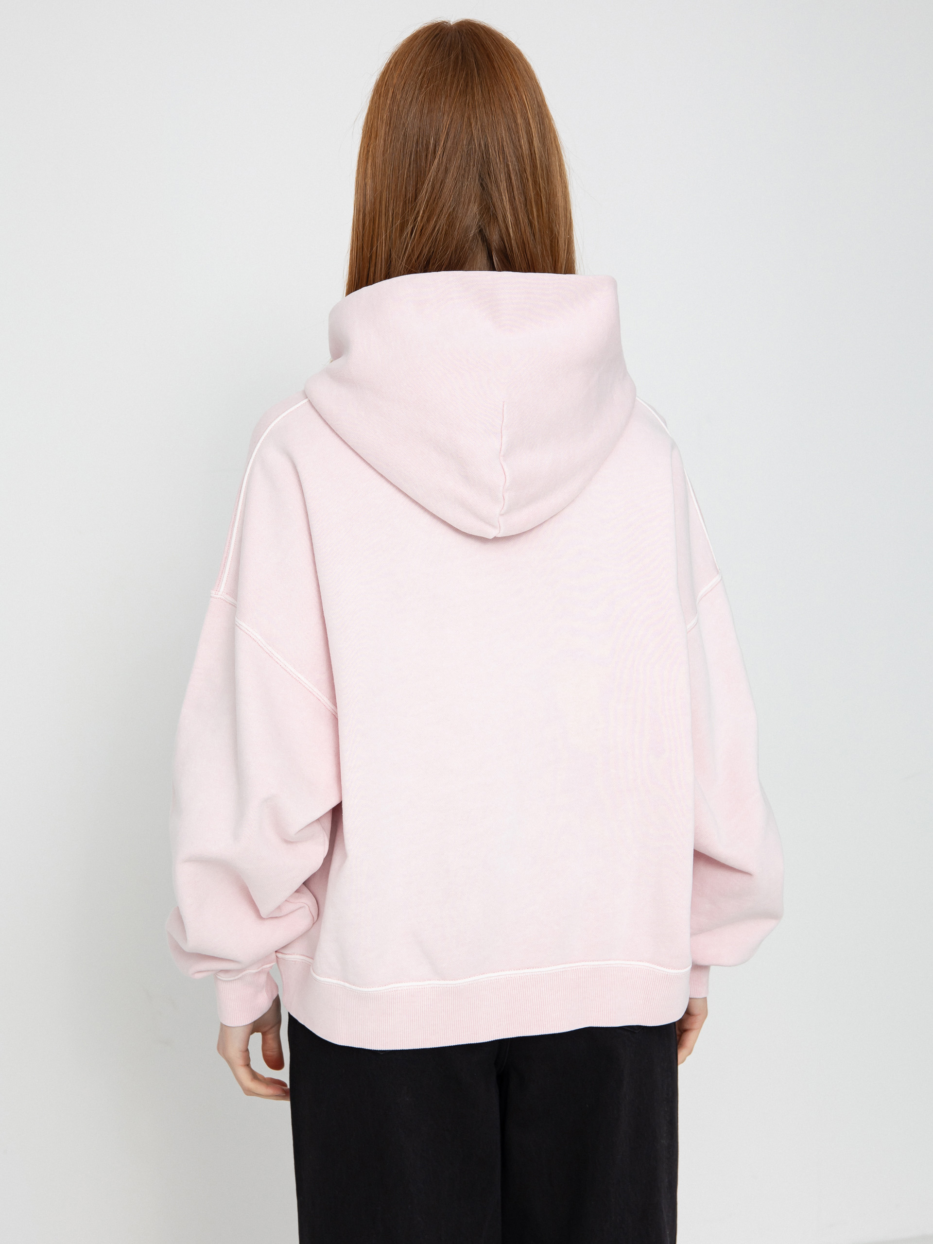 Bluza z kapturem Carhartt WIP Benton HD Wmn (air pink)