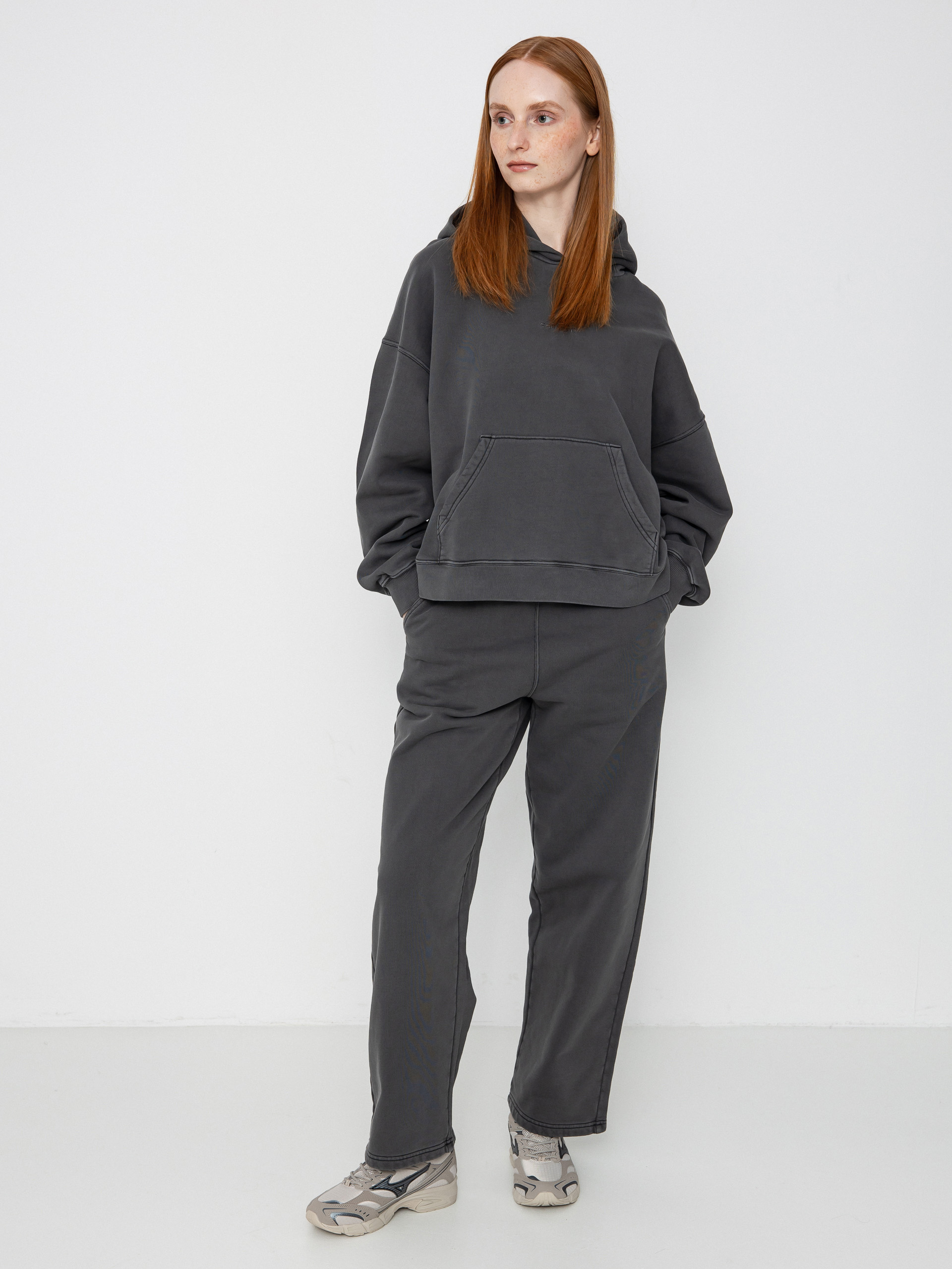 Bluza z kapturem Carhartt WIP Benton HD Wmn (black)