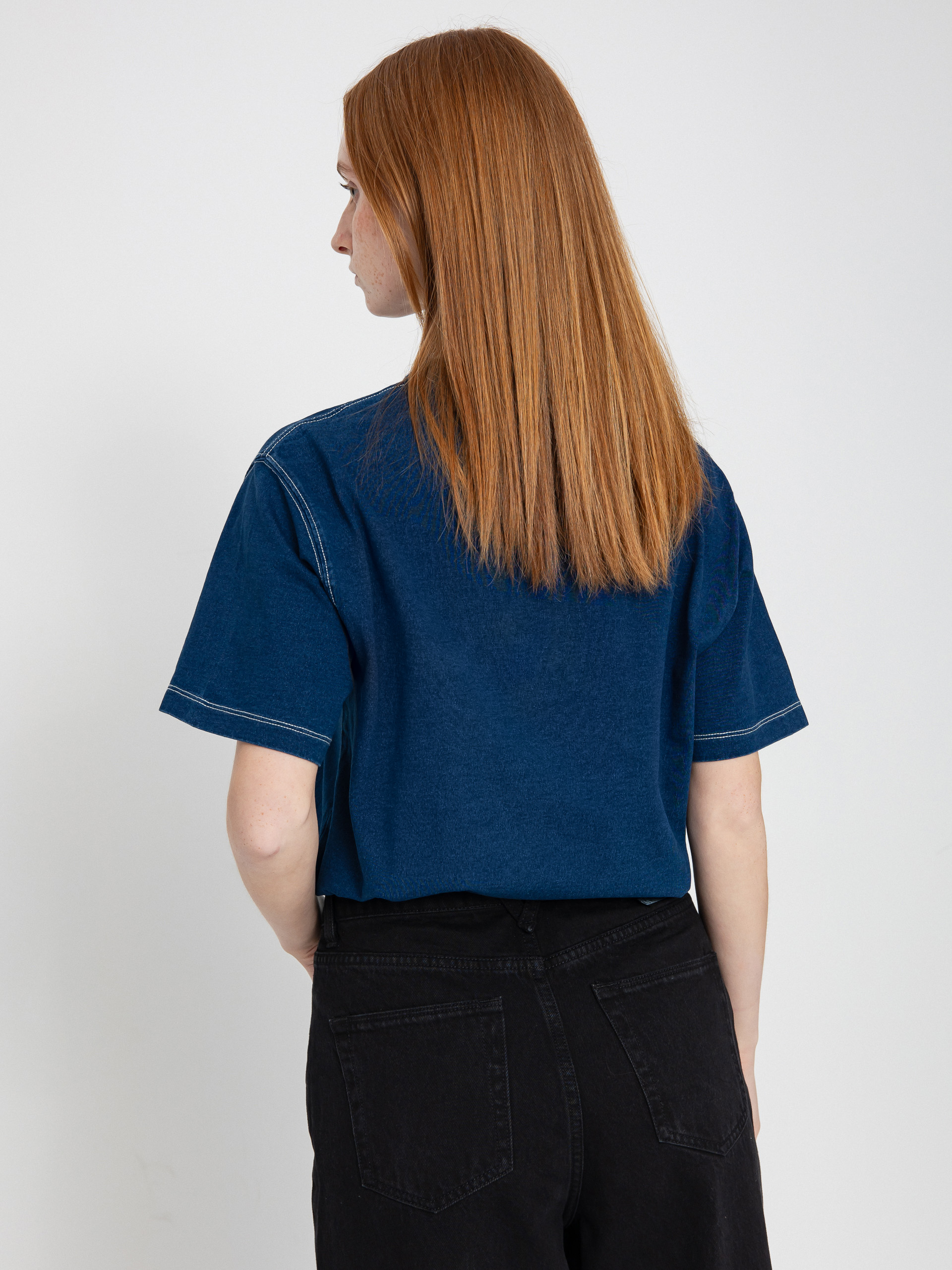 T-shirt Carhartt WIP Ingo Wmn (dark blue)