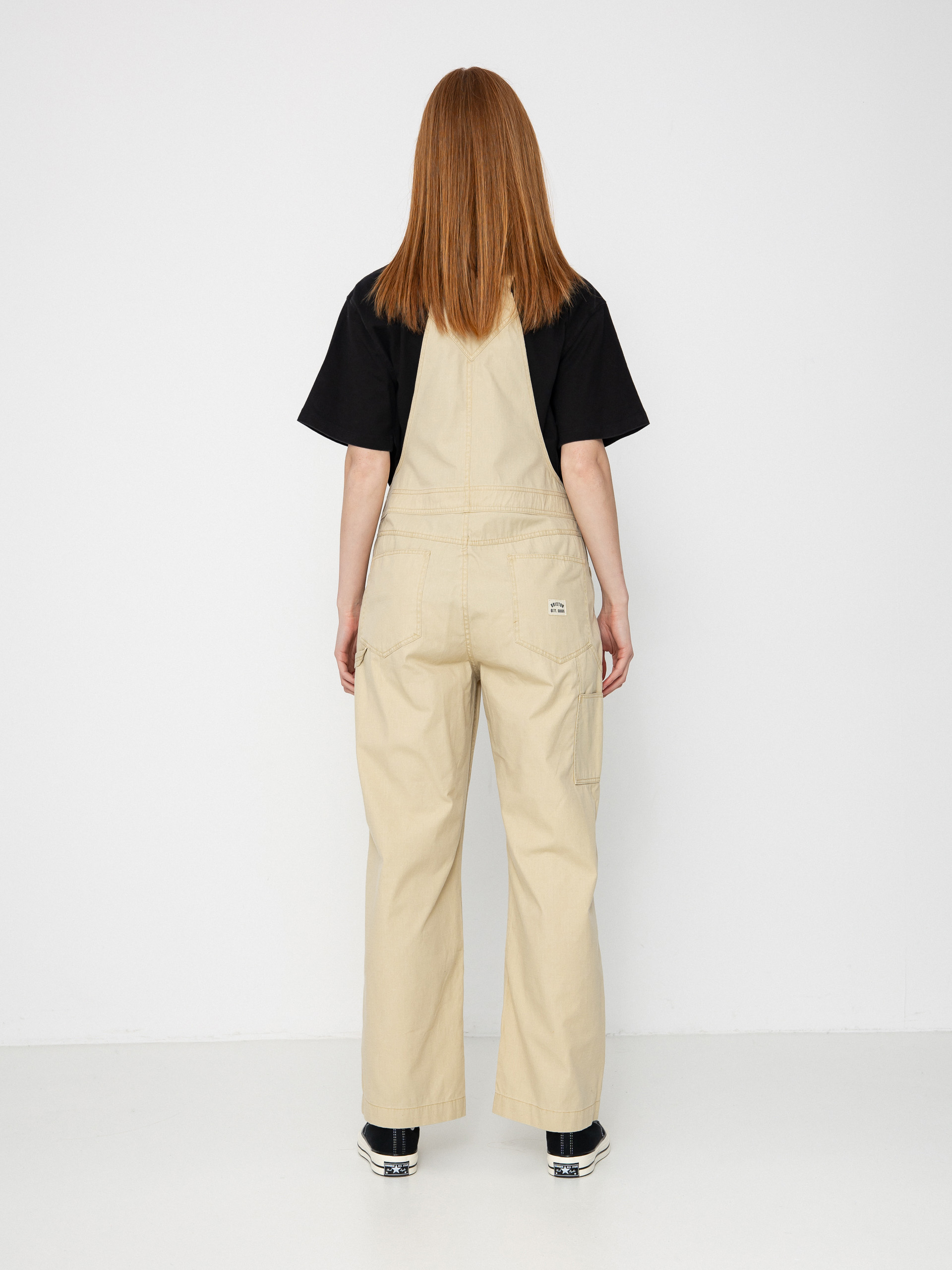 Spodnie Brixton Utility Overall Wmn (pale khaki)