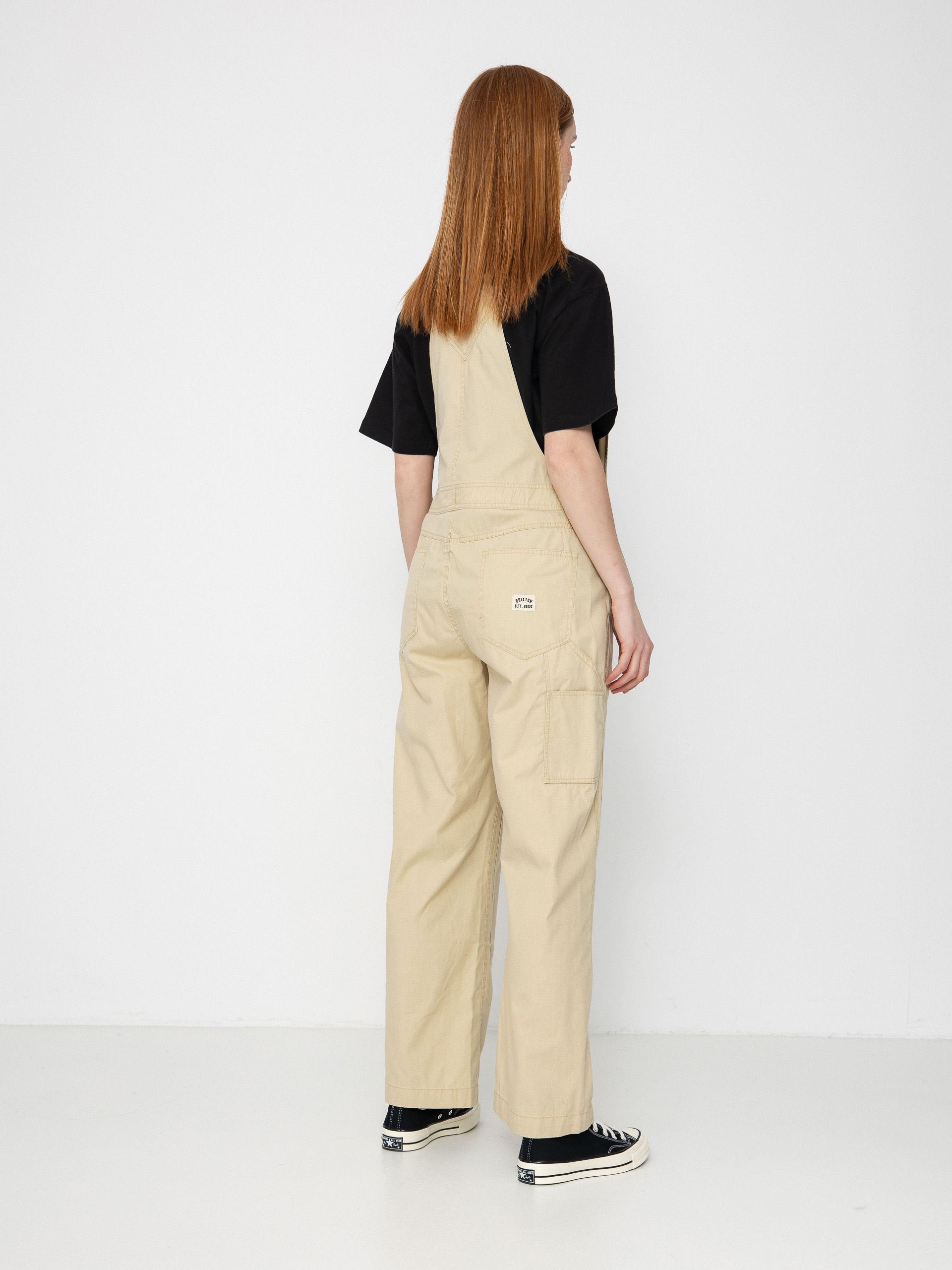 Spodnie Brixton Utility Overall Wmn (pale khaki)