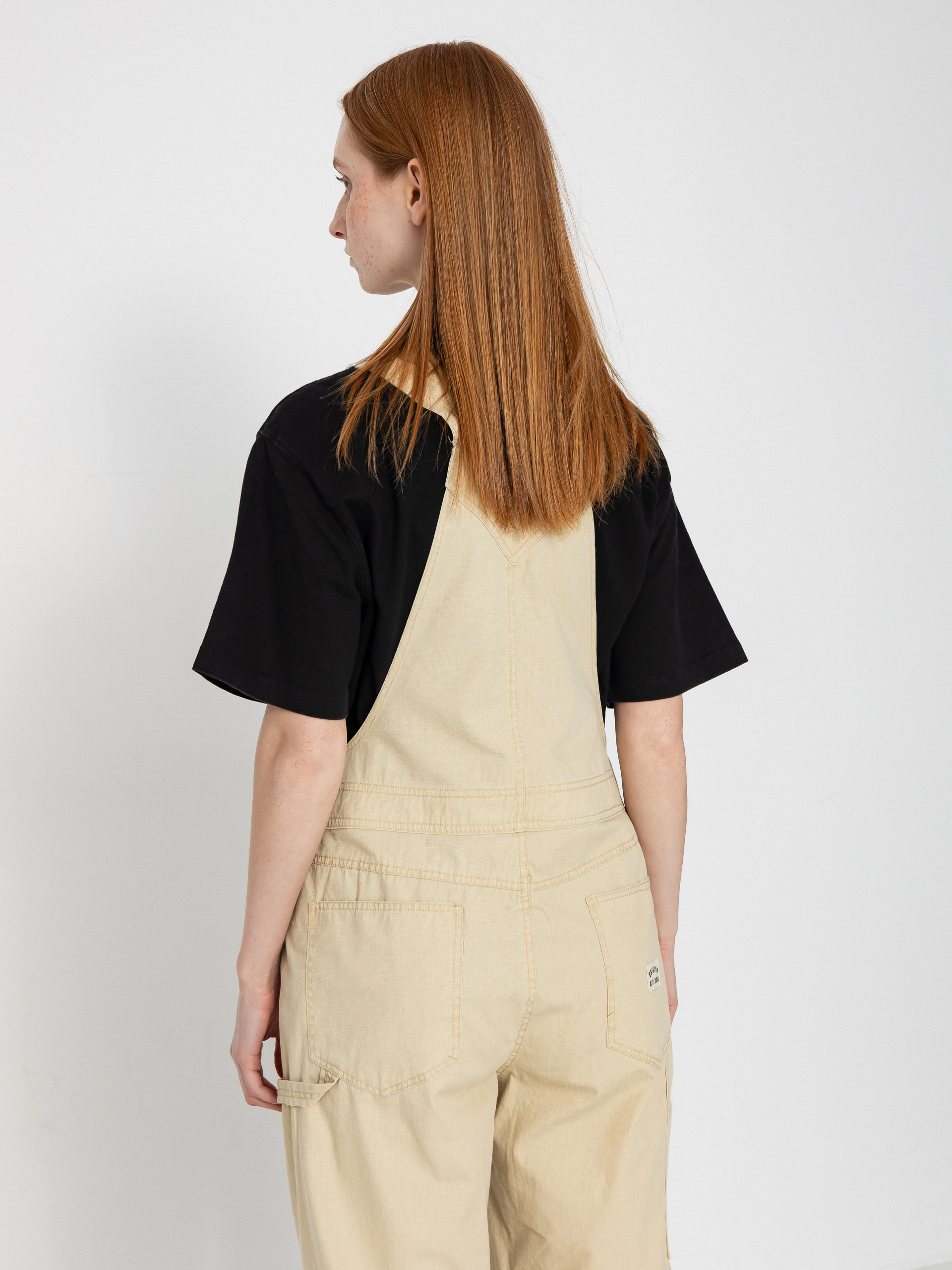 Spodnie Brixton Utility Overall Wmn (pale khaki)