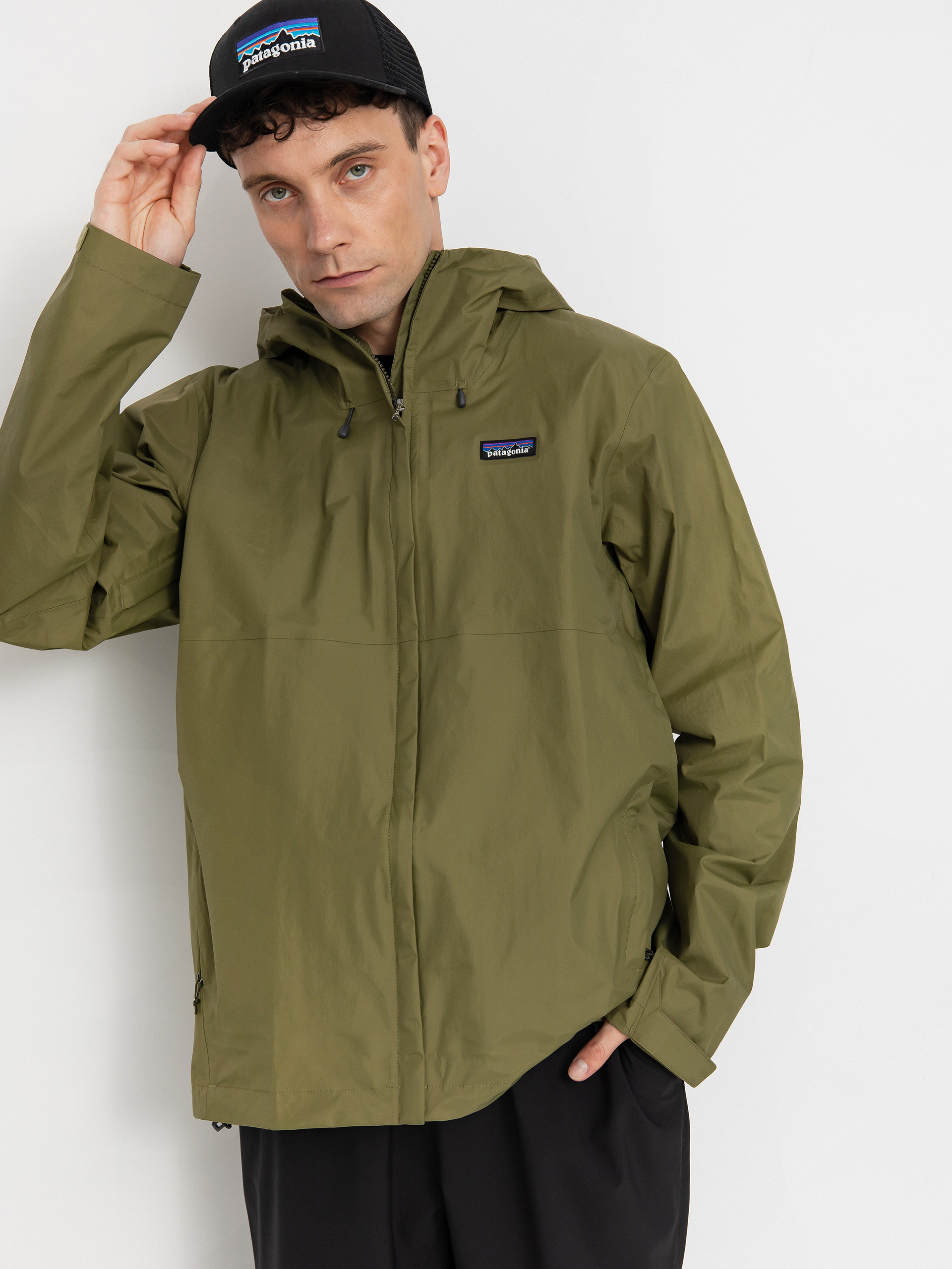 Kurtka Patagonia Torrentshell 3L - zielony (tent green)