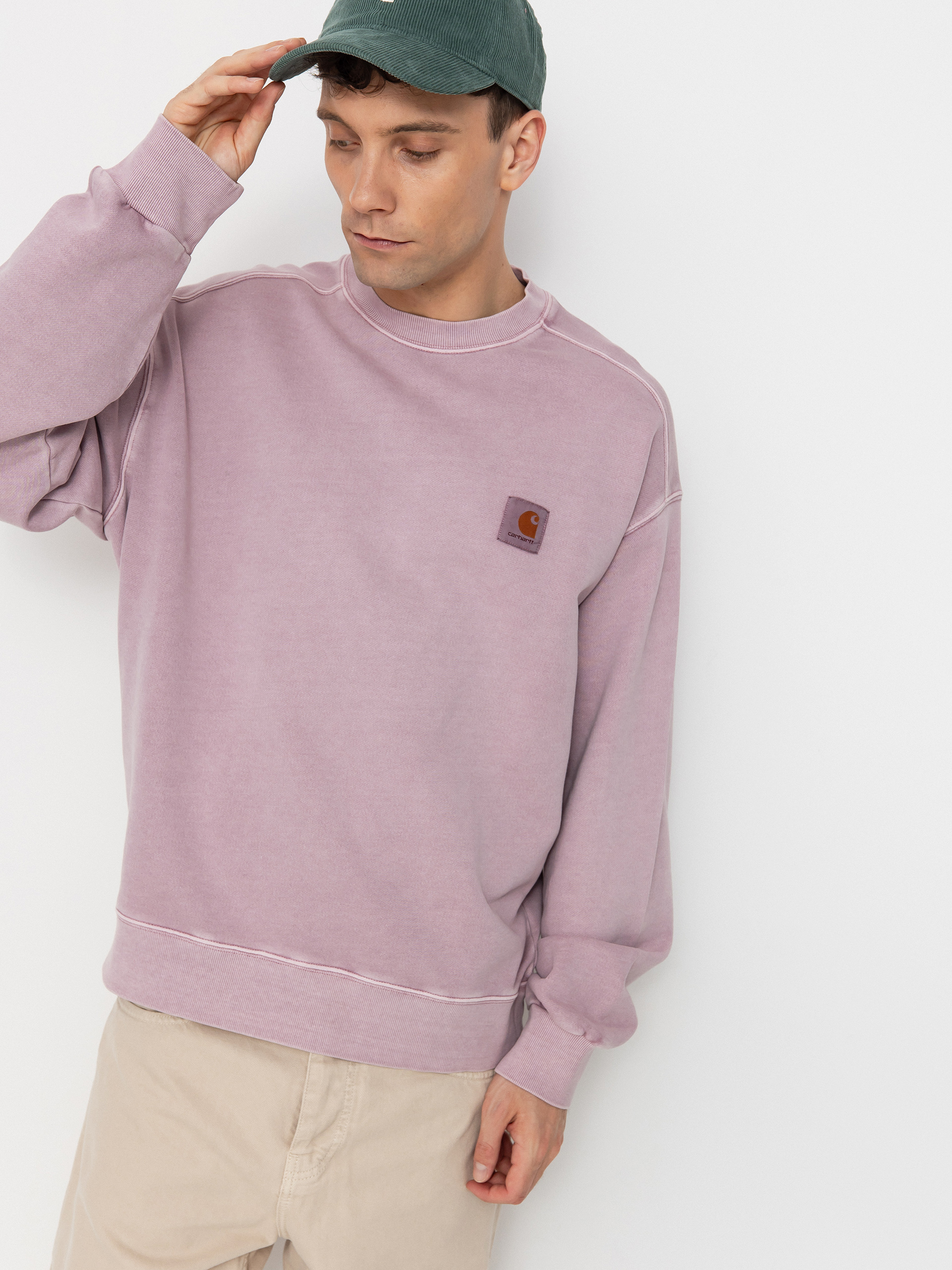Bluza Carhartt WIP Nelson (hortensia)