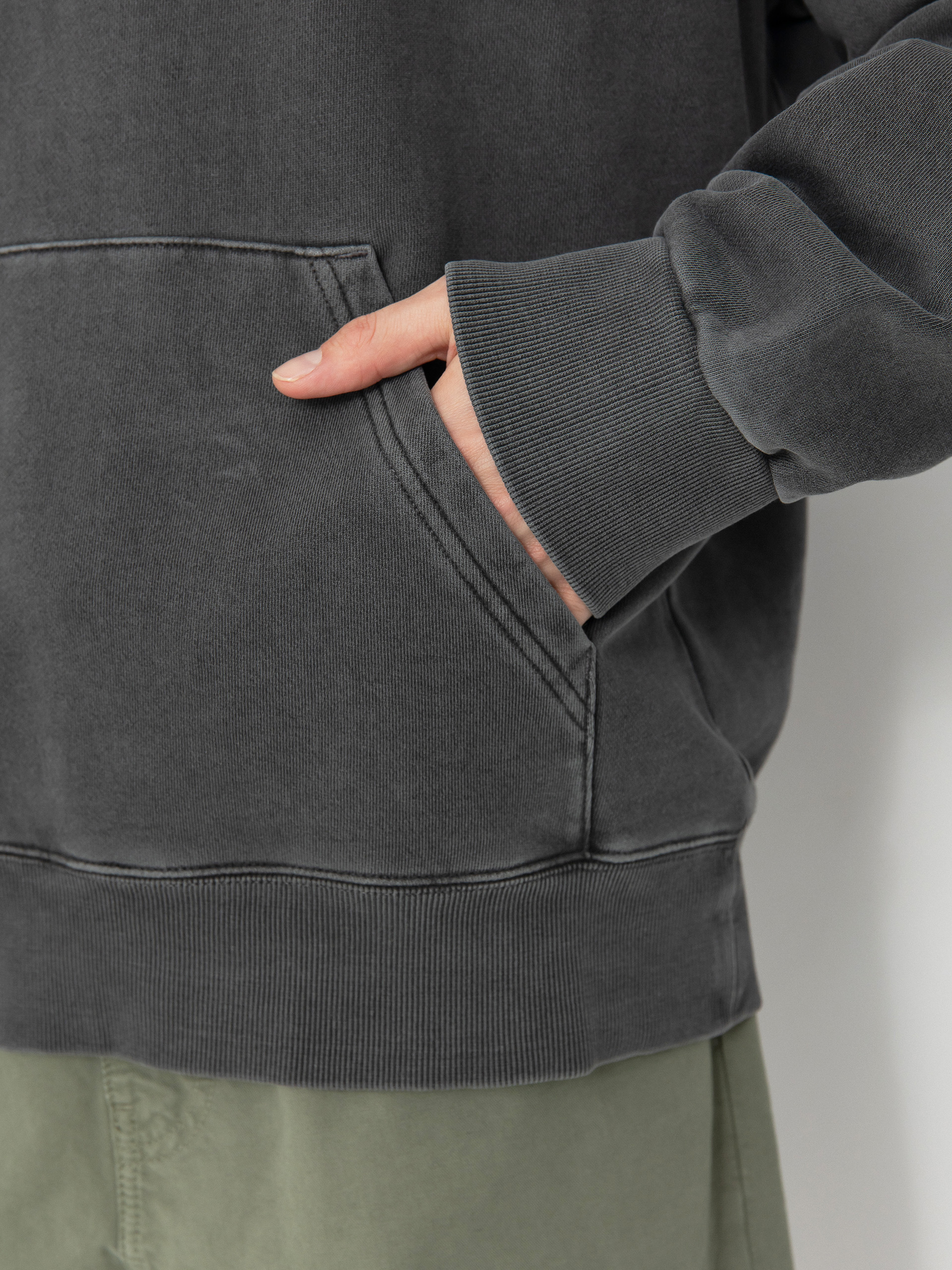 Bluza z kapturem Carhartt WIP Nelson HD (graphite)