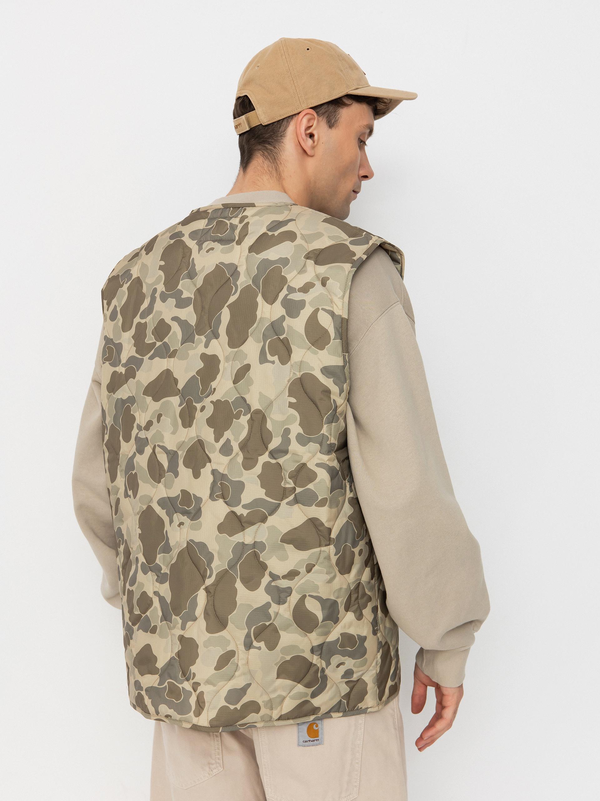 Kamizelka Carhartt WIP Skyton (camo duck/desert)