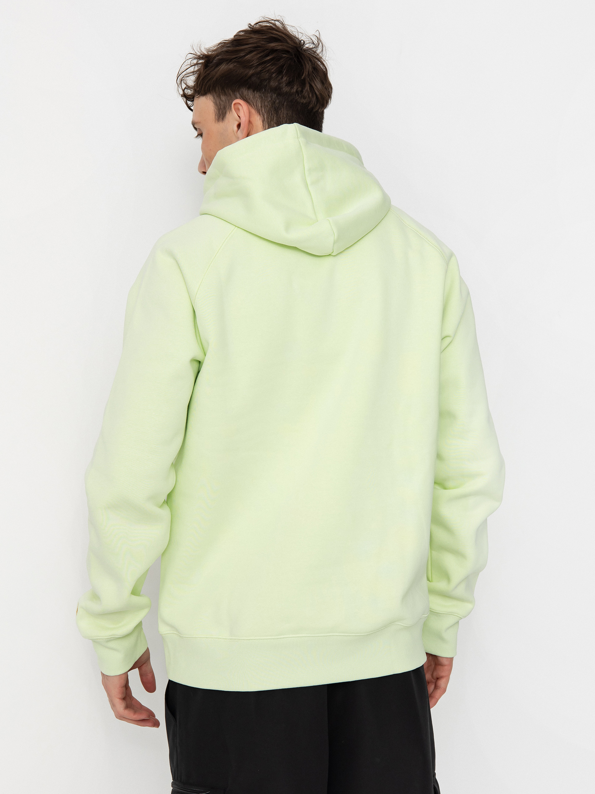 Bluza z kapturem Carhartt WIP Chase HD (air green/gold)