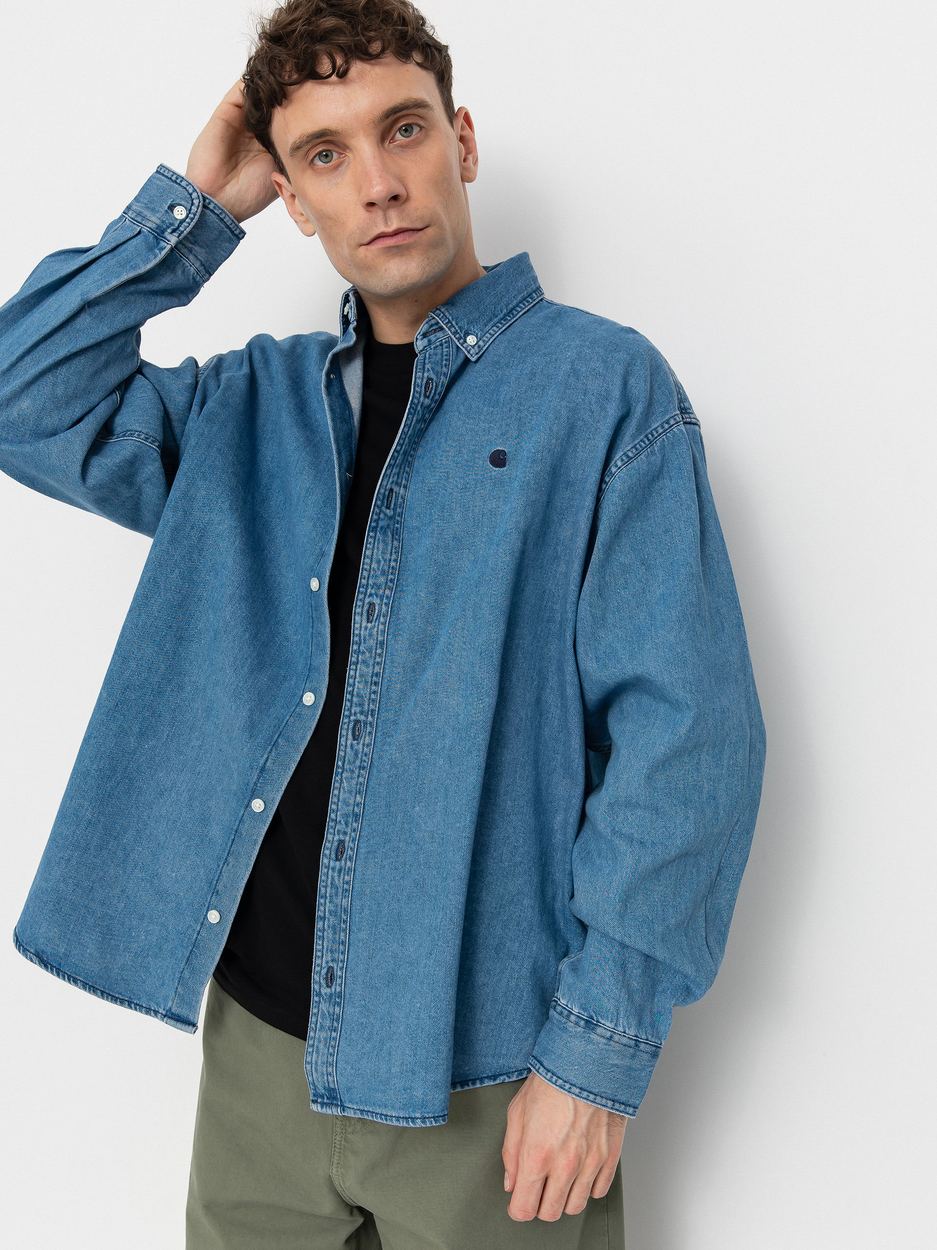 Koszula Carhartt WIP Lucas (blue)