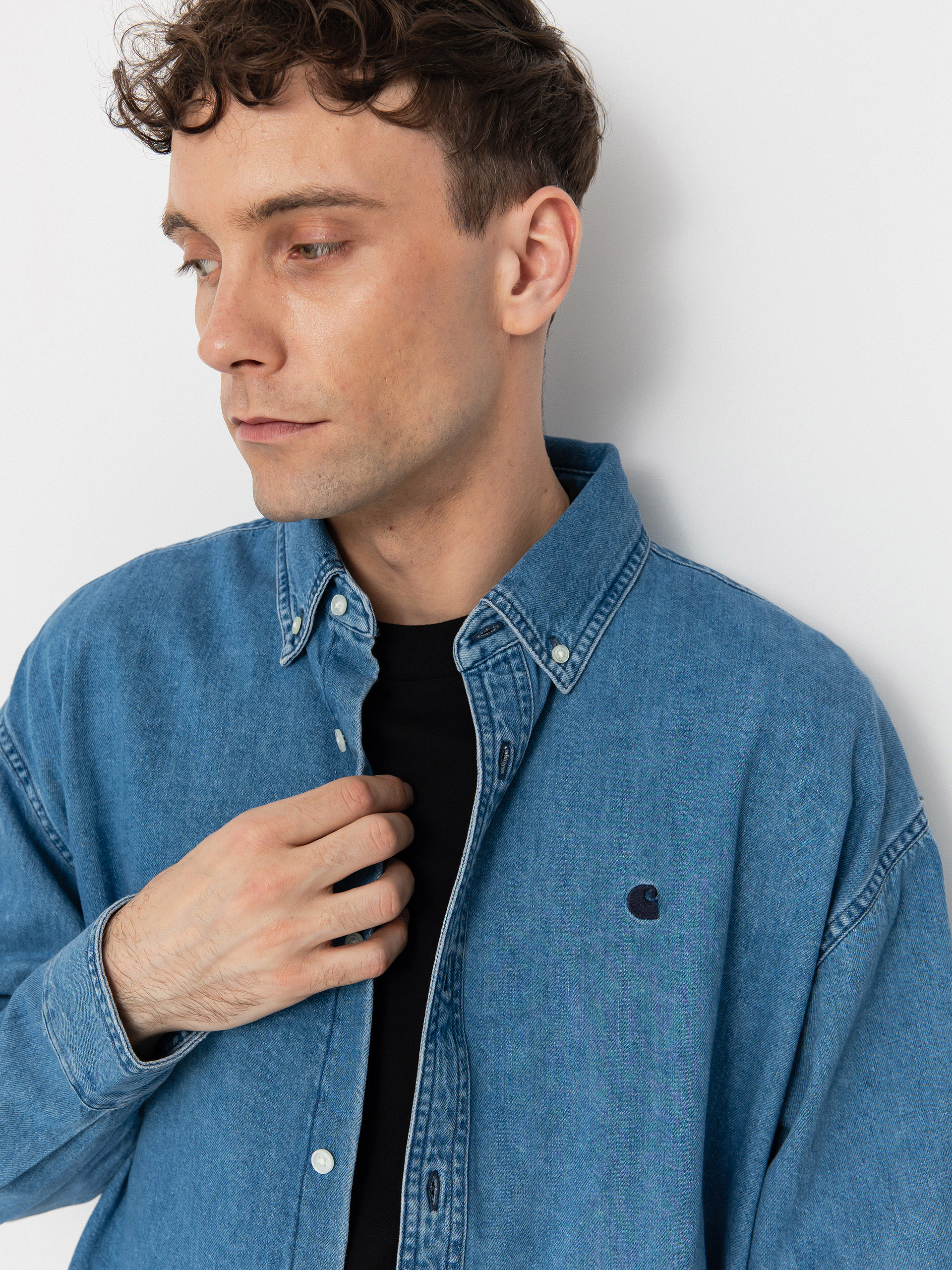 Koszula Carhartt WIP Lucas (blue)