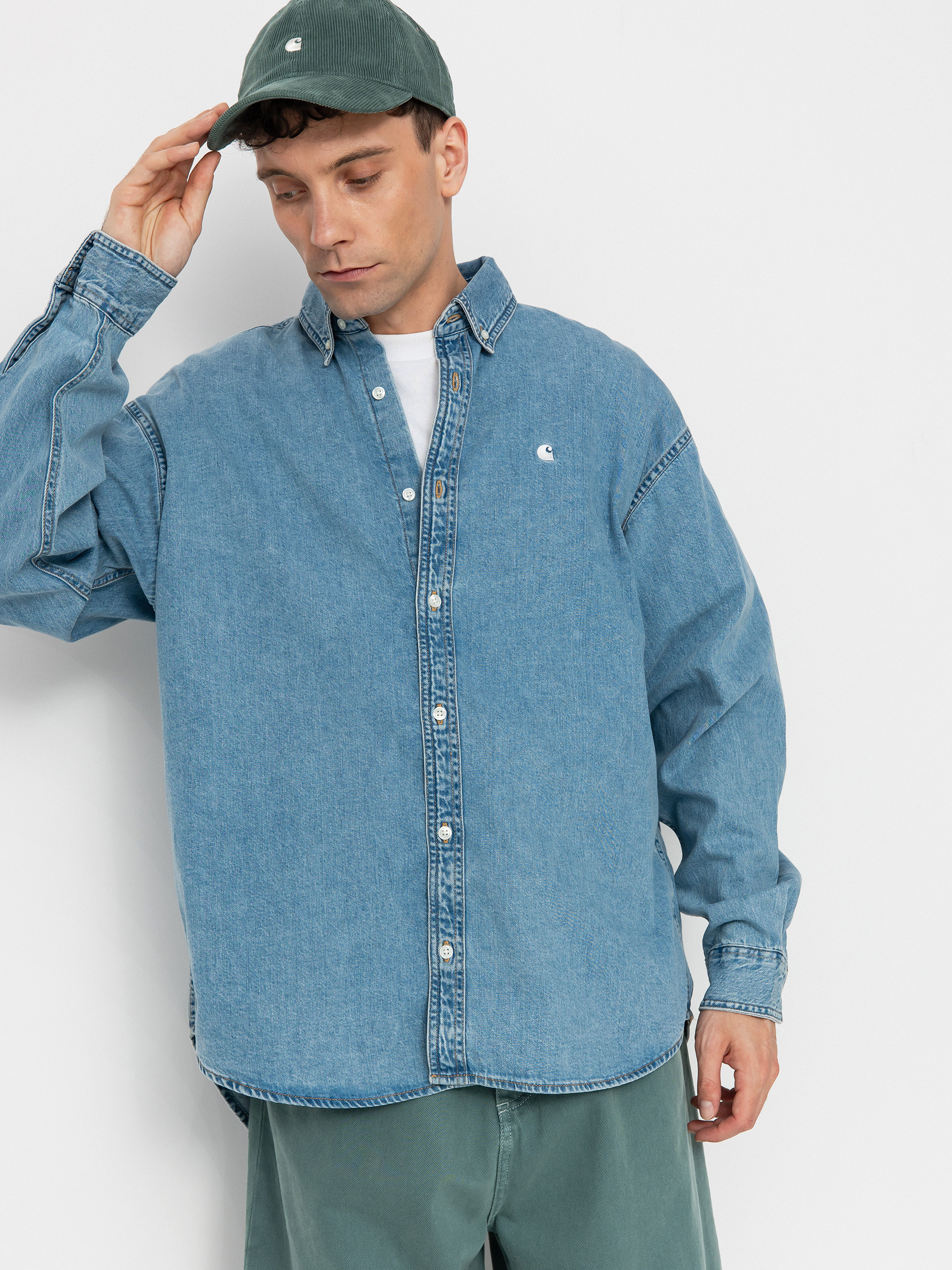 Koszula Carhartt WIP Lucas (blue)