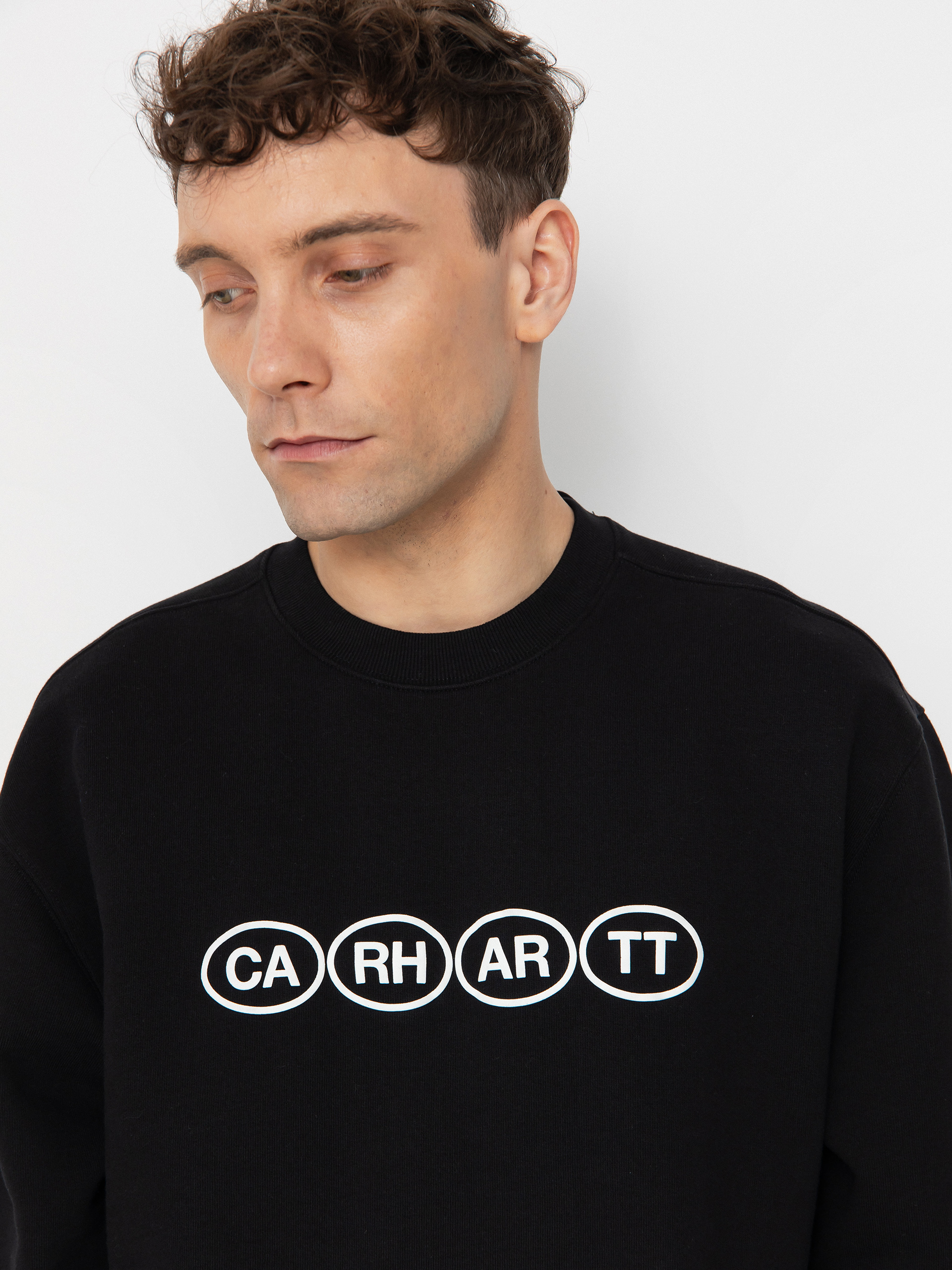 Bluza Carhartt WIP Bumper (black/white)