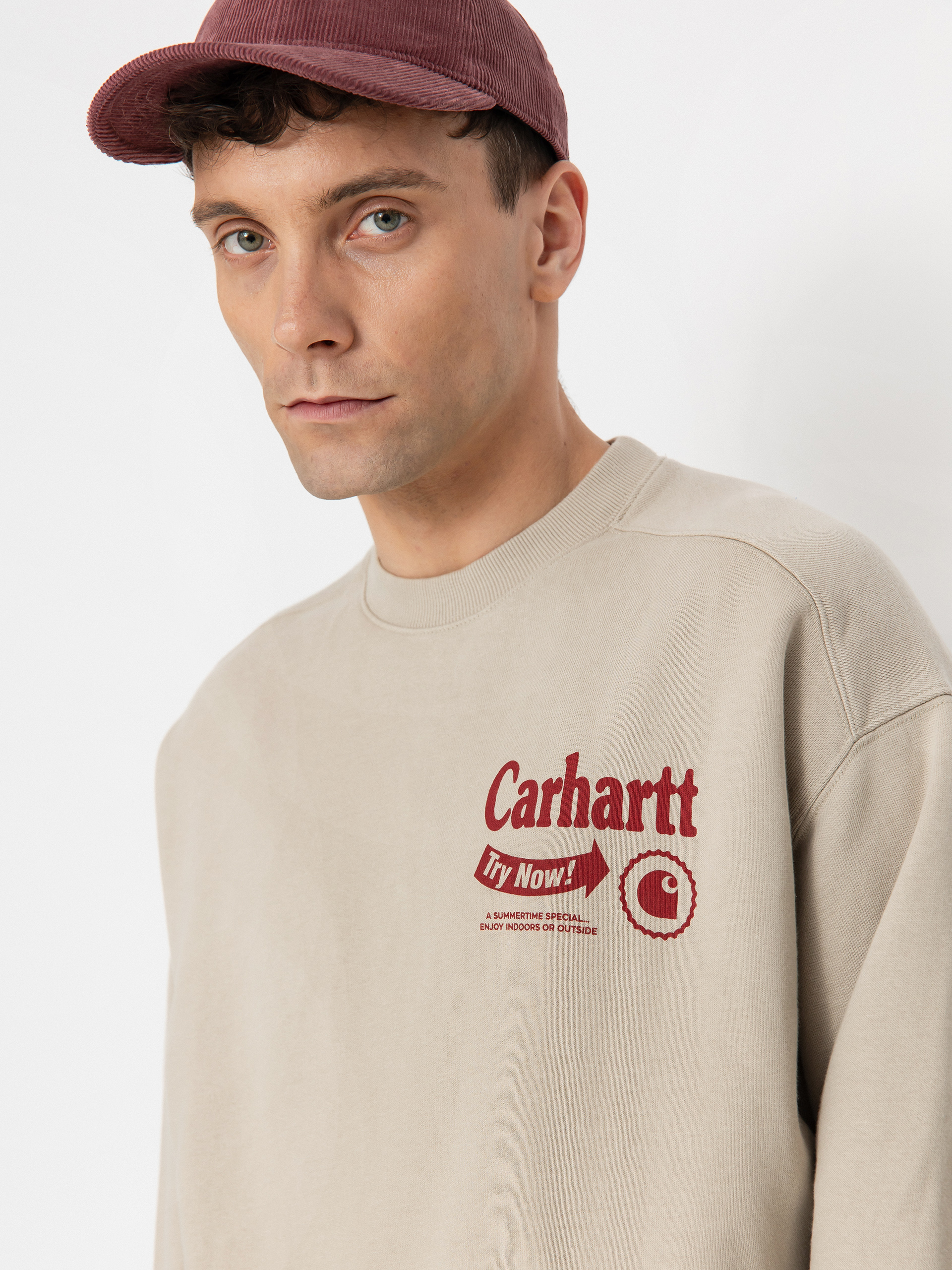 Bluza Carhartt WIP Catalogue (fleur de sel/desire)