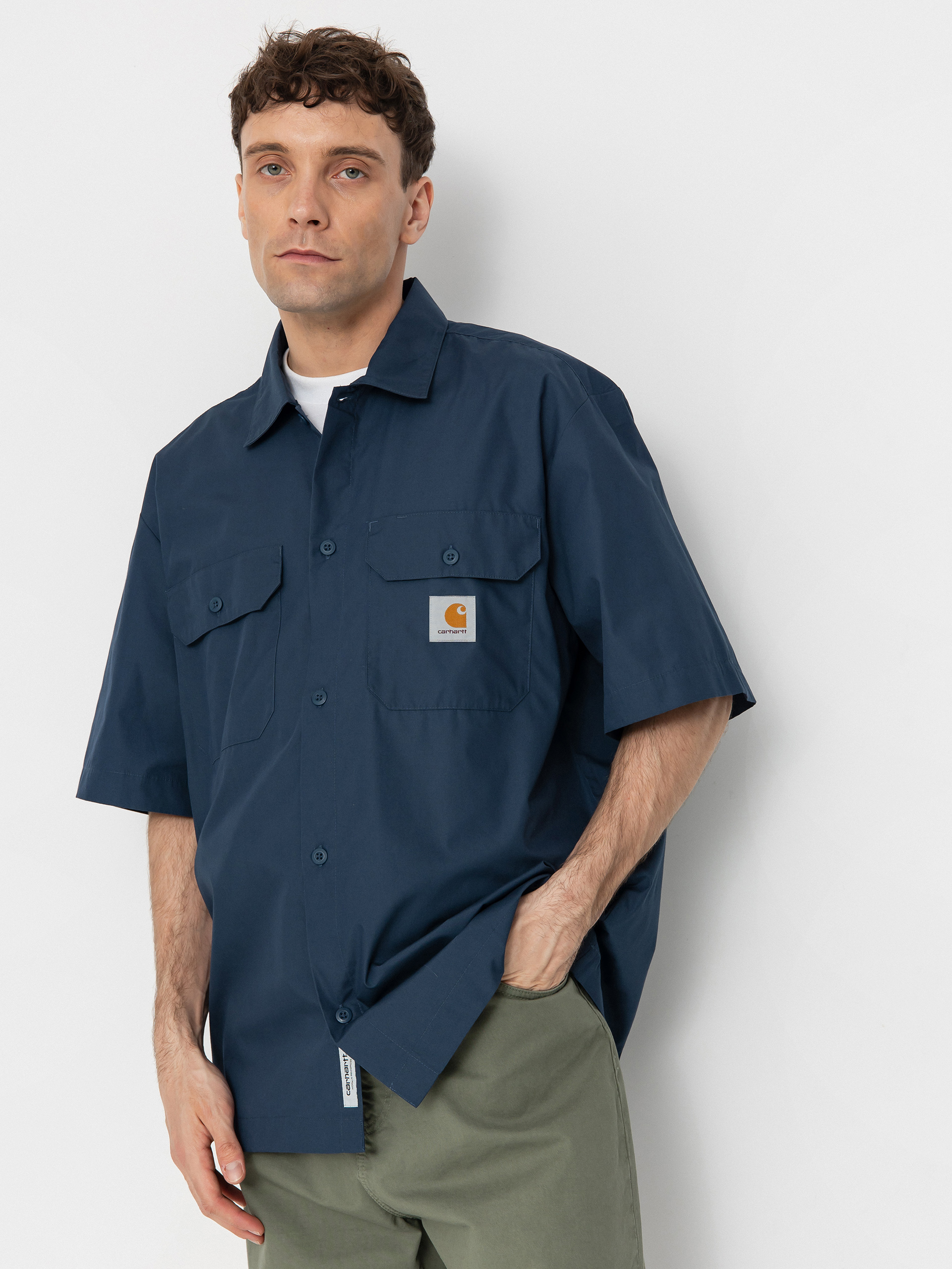 Koszula Carhartt WIP Craft (dusky blue)
