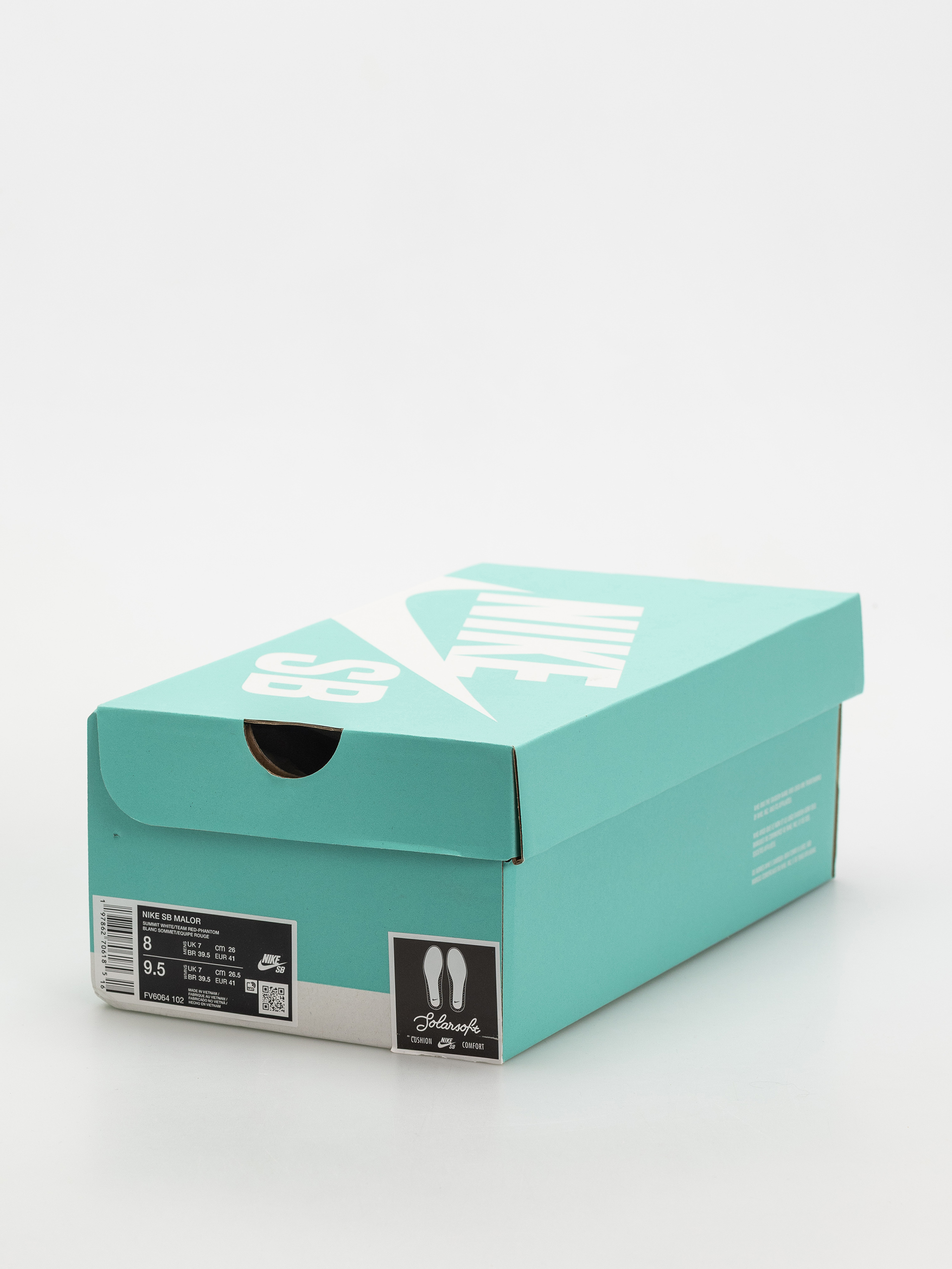 Buty Nike SB Malor (summit white/team red phantom sail)