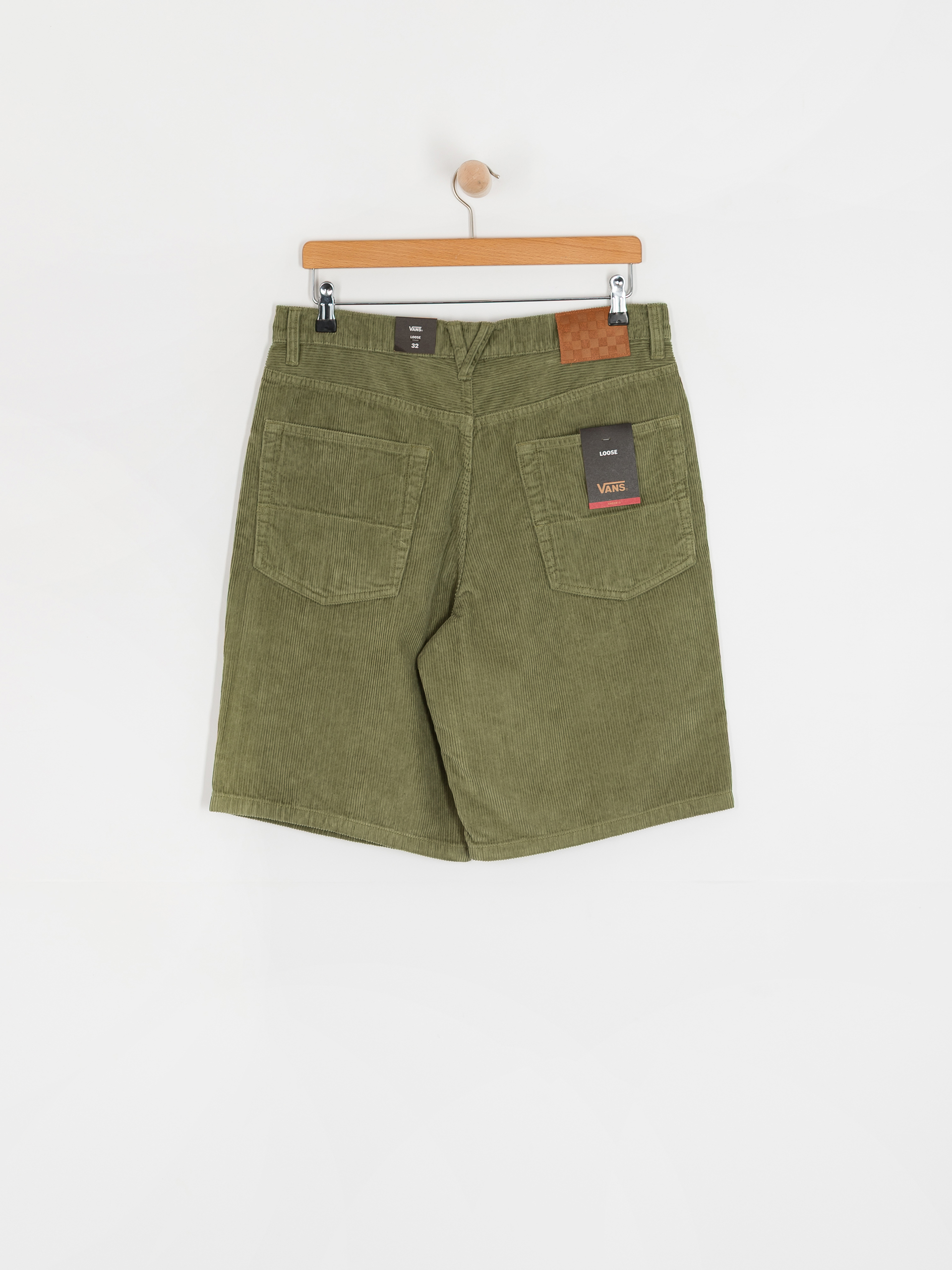 Szorty Vans Check 5 Loose Corduroy (loden green)