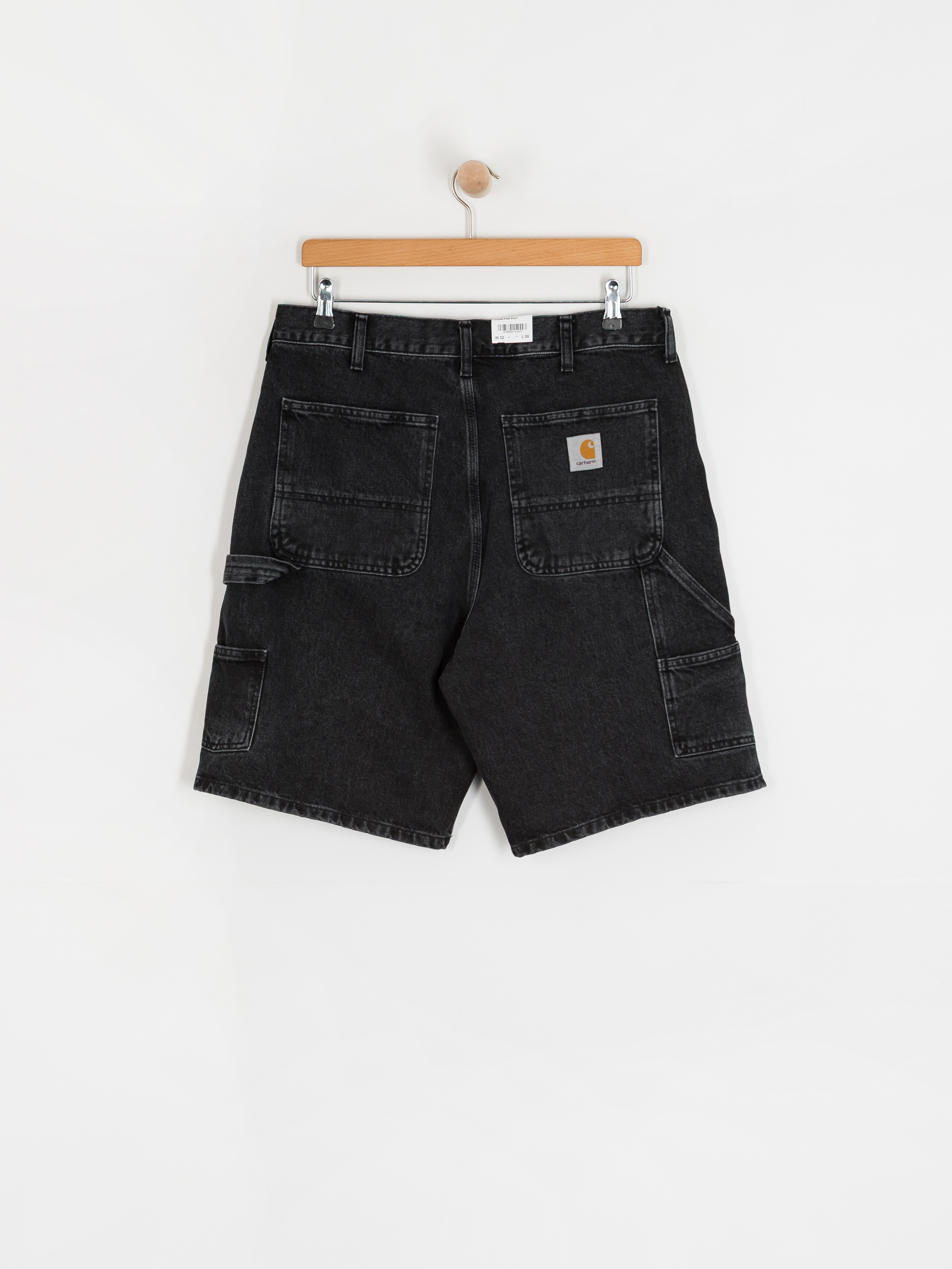 Szorty Carhartt WIP Double Knee (black)