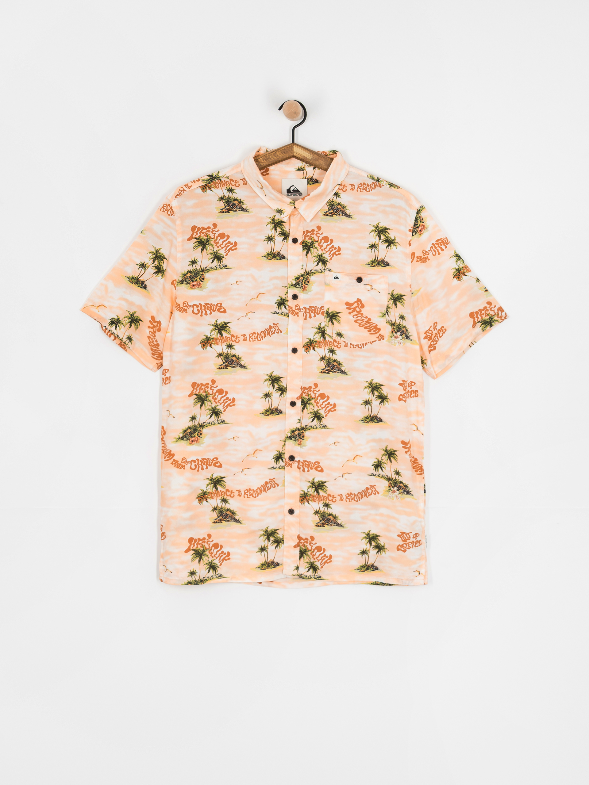 Koszula Quiksilver Safe Paradise (peach parfait naturama)