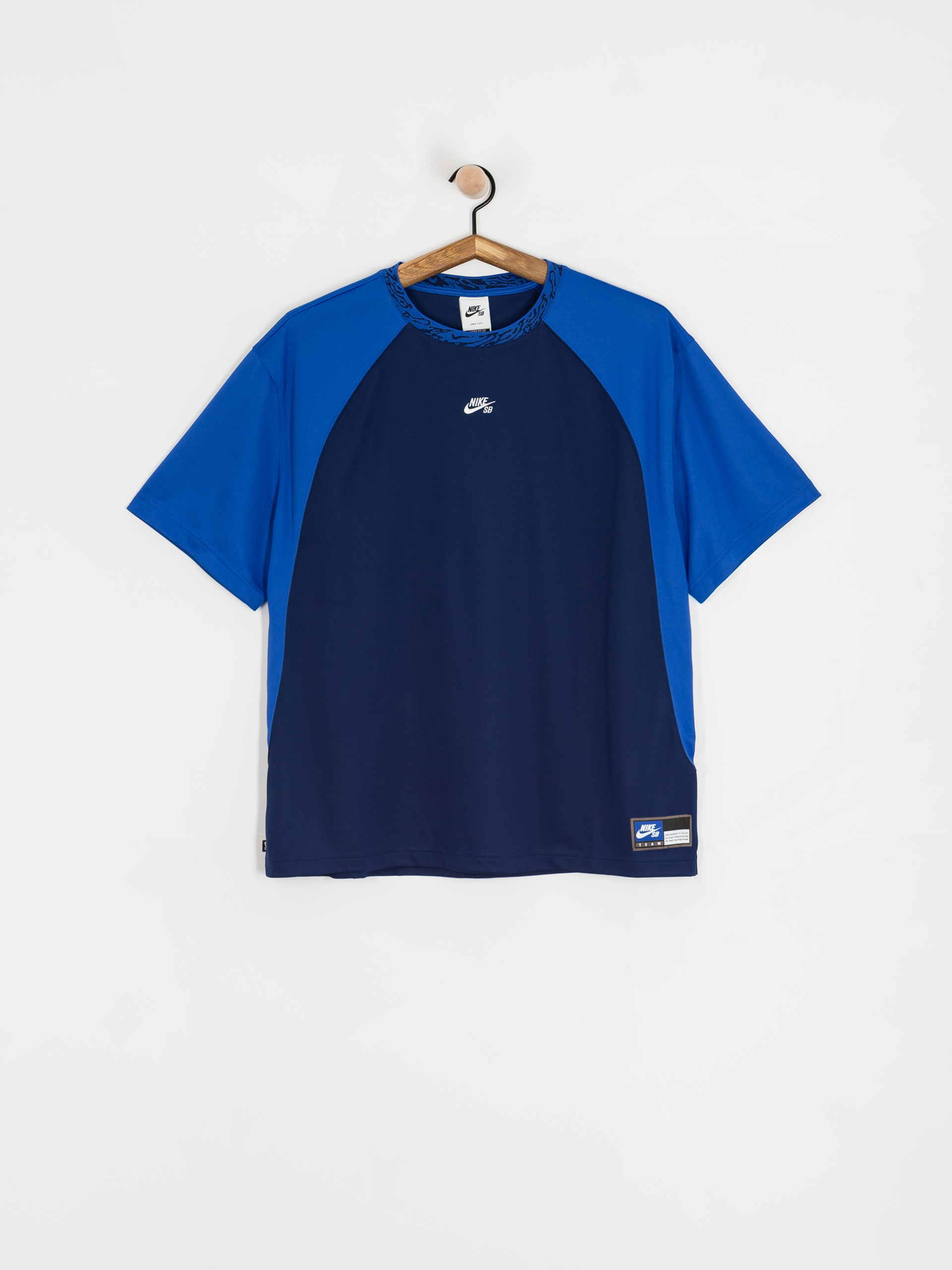 T-shirt Nike SB Dri Fit Knit (blue void/game royal/white)