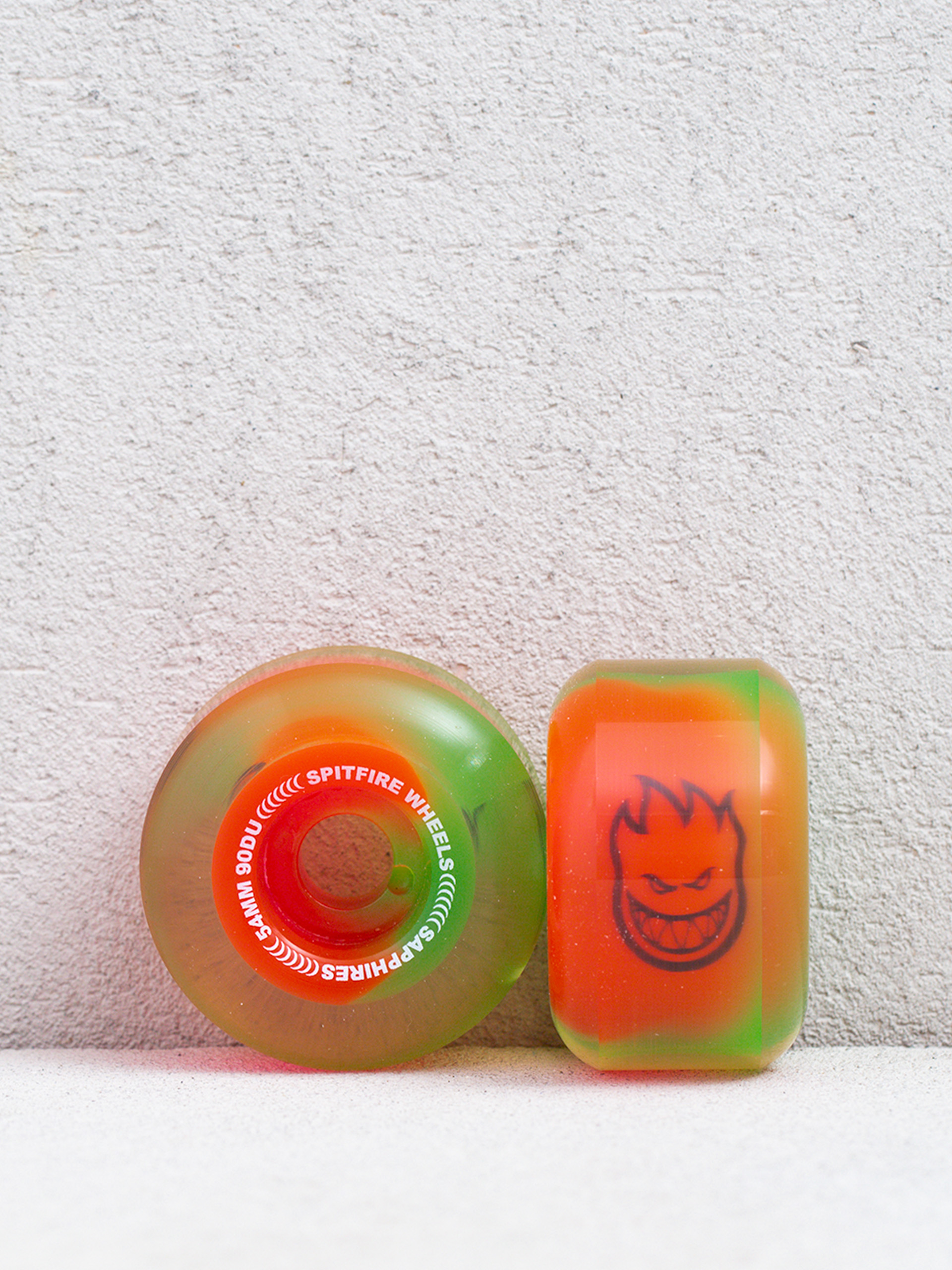 Kółka Spitfire Formula Four 90 Duro Sapphires (pink/green)