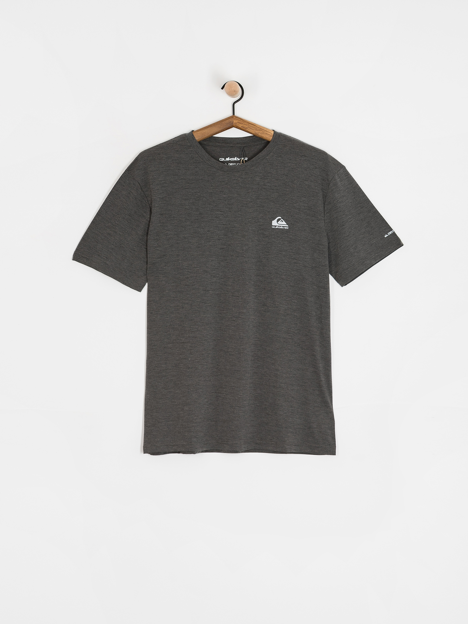T-shirt Quiksilver Coastal Run (black heather)