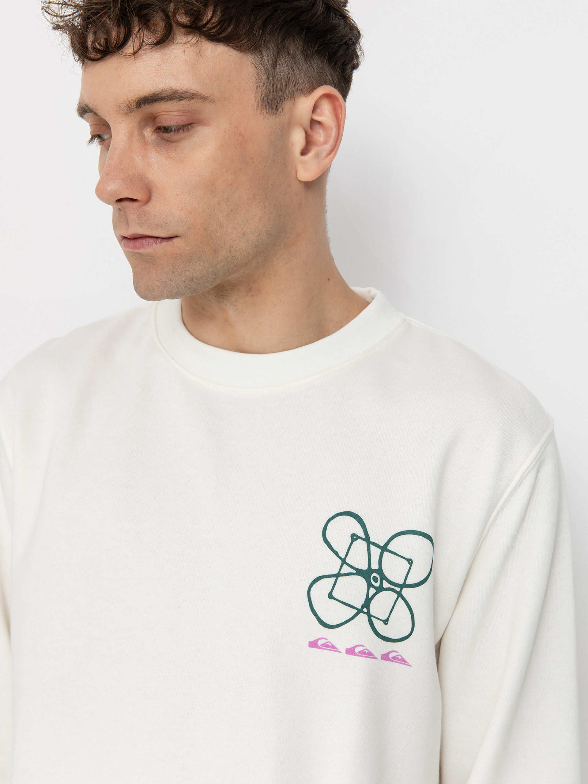 Bluza Quiksilver Graphic Mix (snow white)