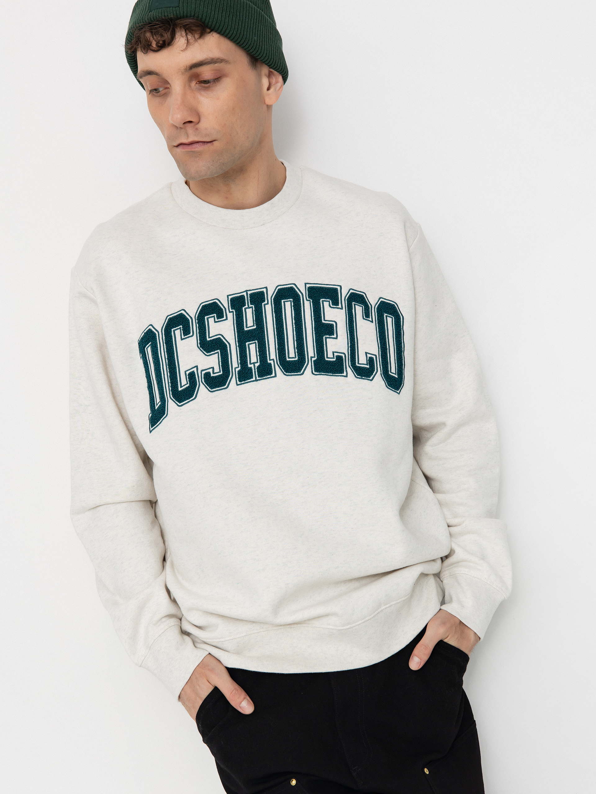 Bluza DC Varsity Crew (snow heather)