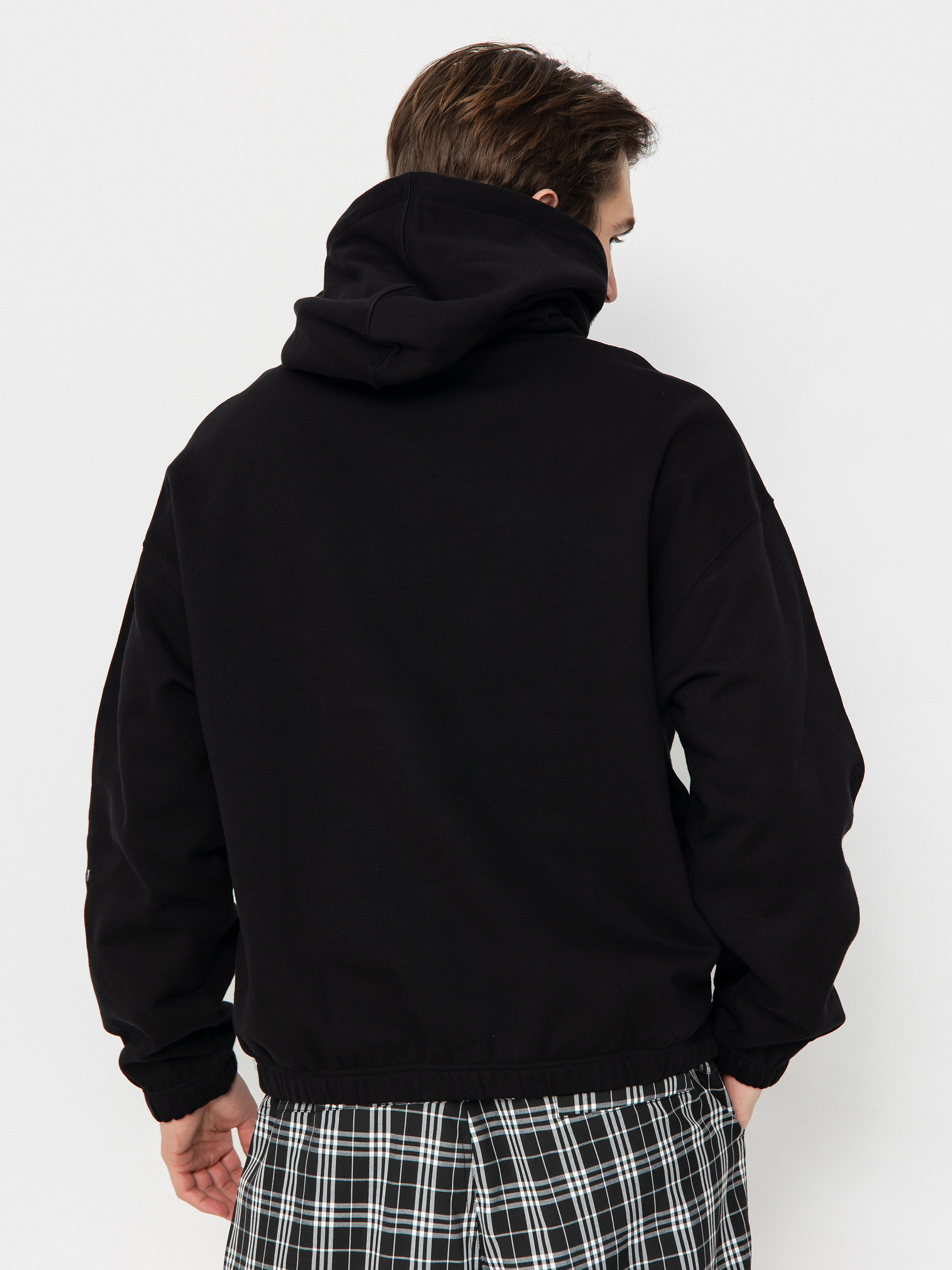 Bluza z kapturem Wasted Paris Yard Boxy HD (black)