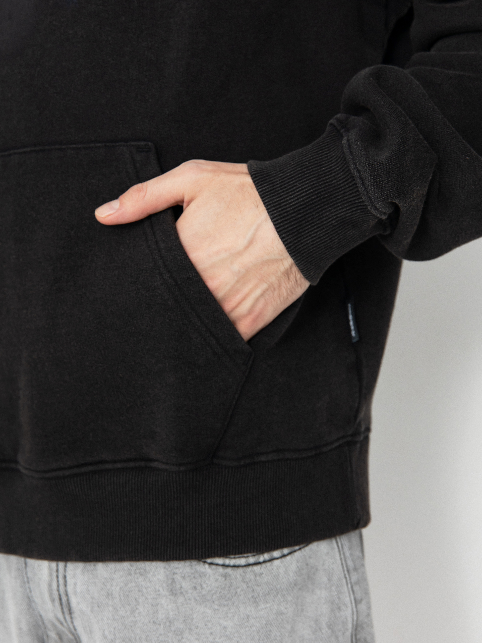 Bluza z kapturem Wasted Paris Orthos HD (faded black)