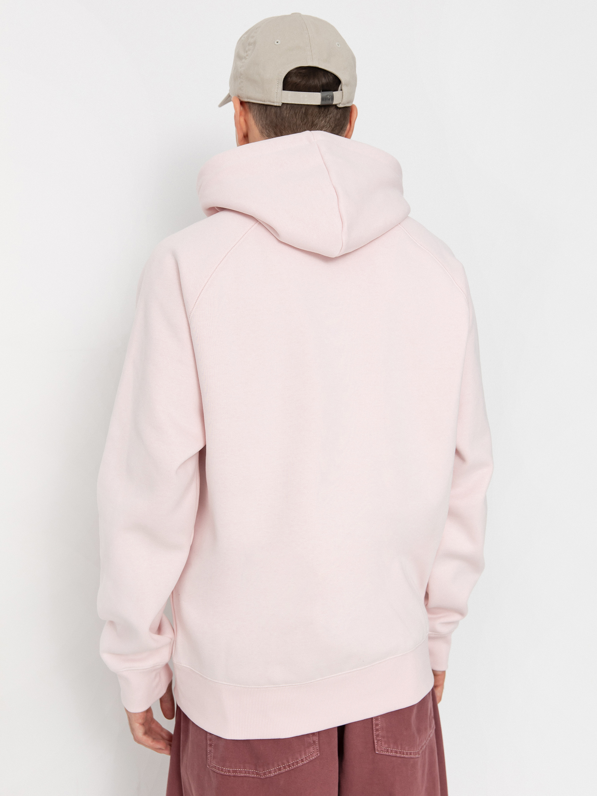 Bluza z kapturem Carhartt WIP Chase HD (air pink/gold)