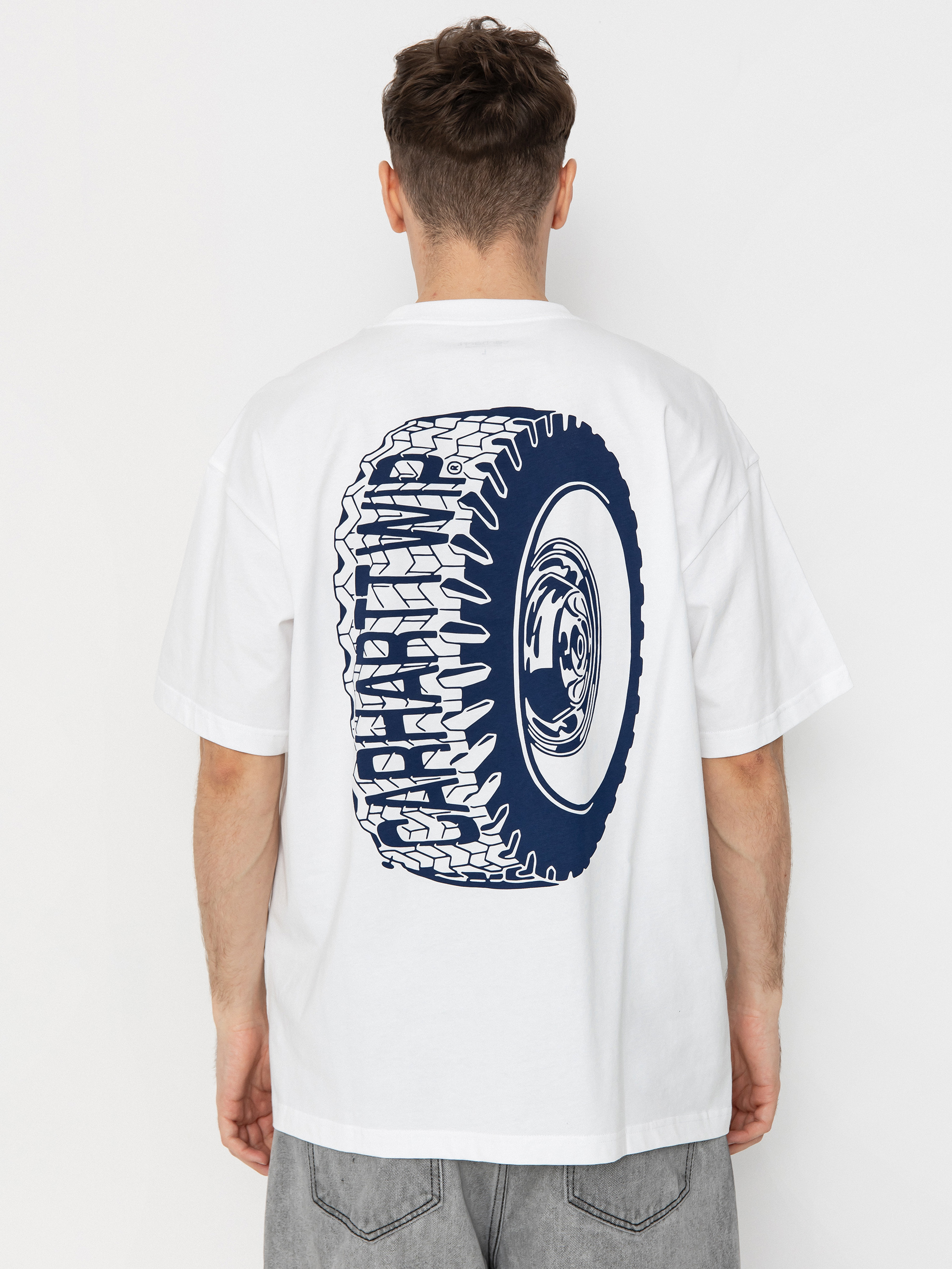 T-shirt Carhartt WIP Tire (white)