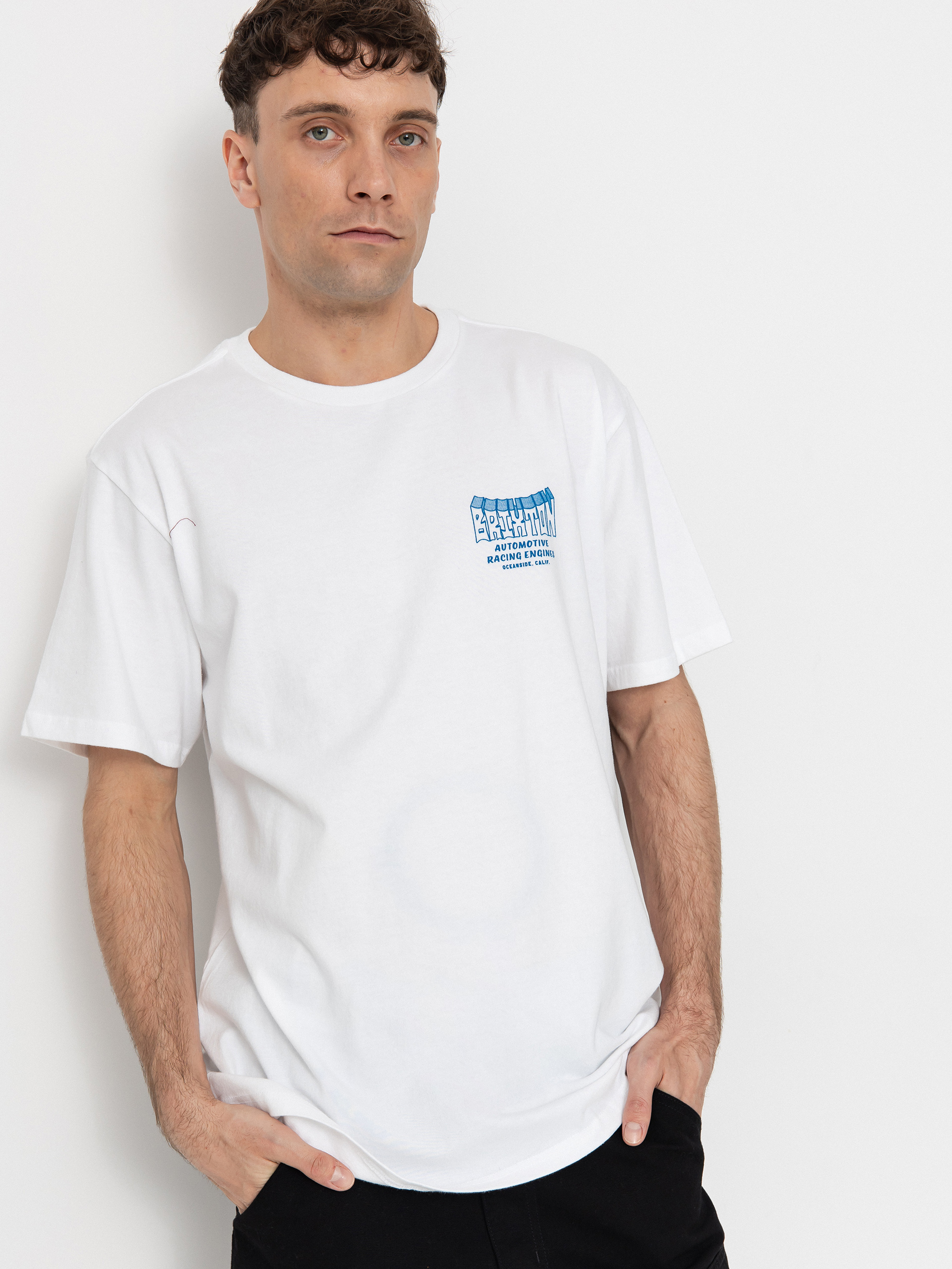 T-shirt Brixton Horsepower Stt (white)