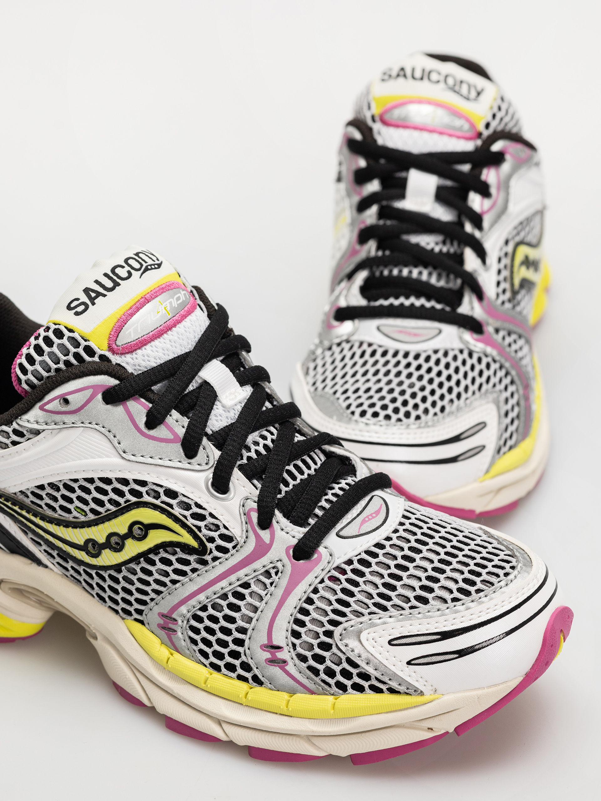 Buty Saucony Progrid Triumph 4 (white/fluo)