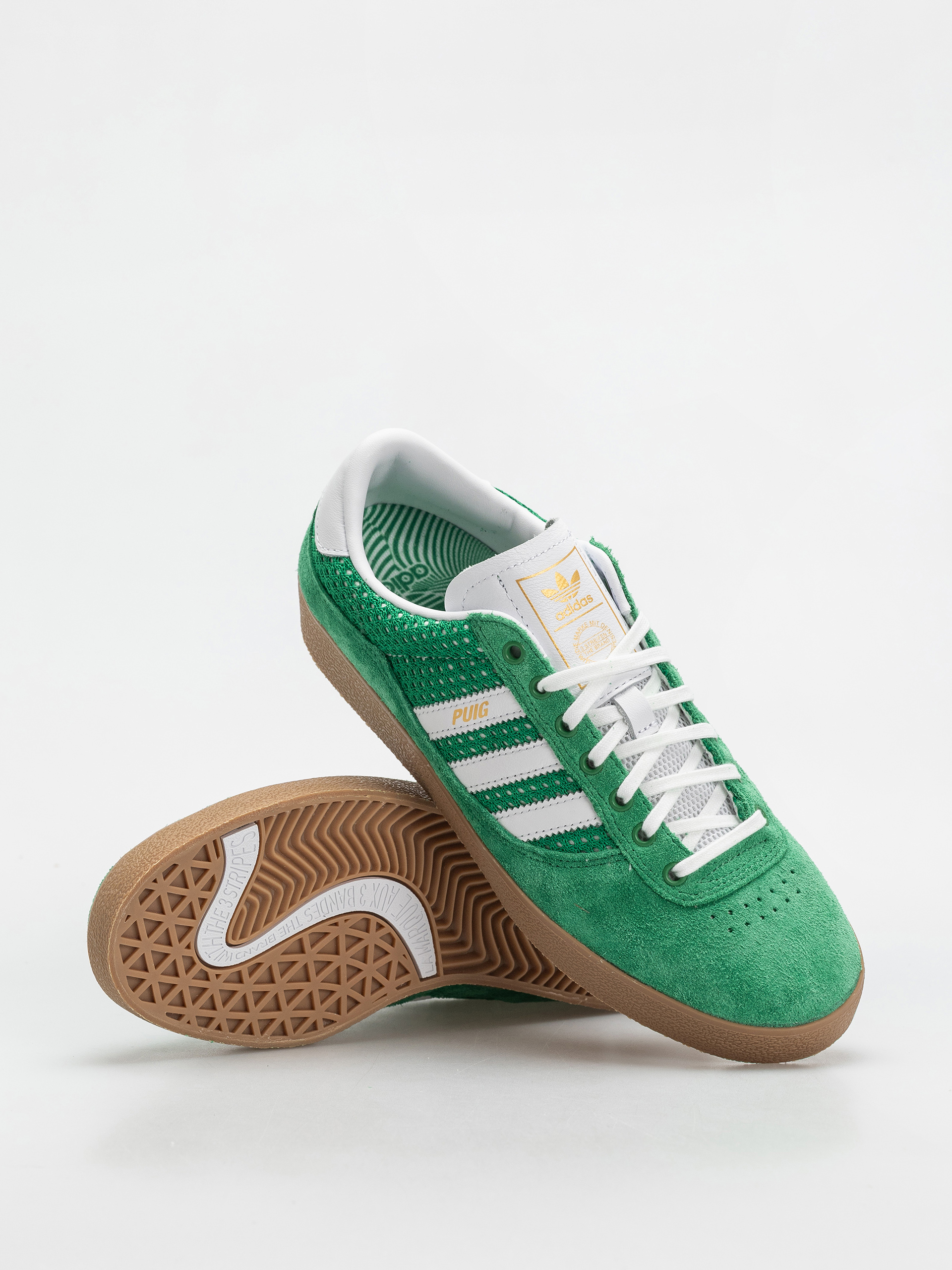 Buty adidas Puig Indoor (green/ftwwht/gum4)