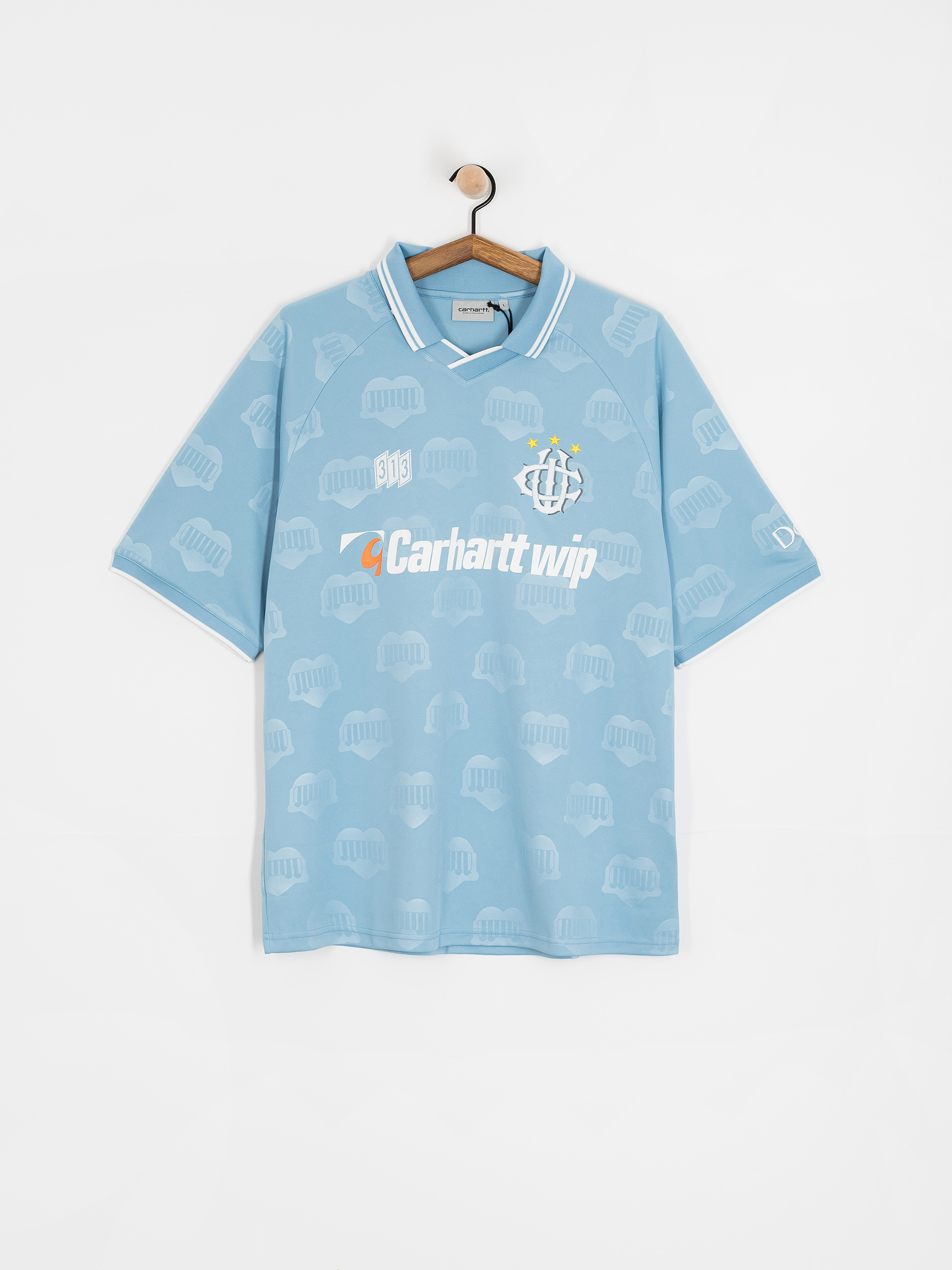 T-shirt Carhartt WIP Hartts Football - czarny (heart train