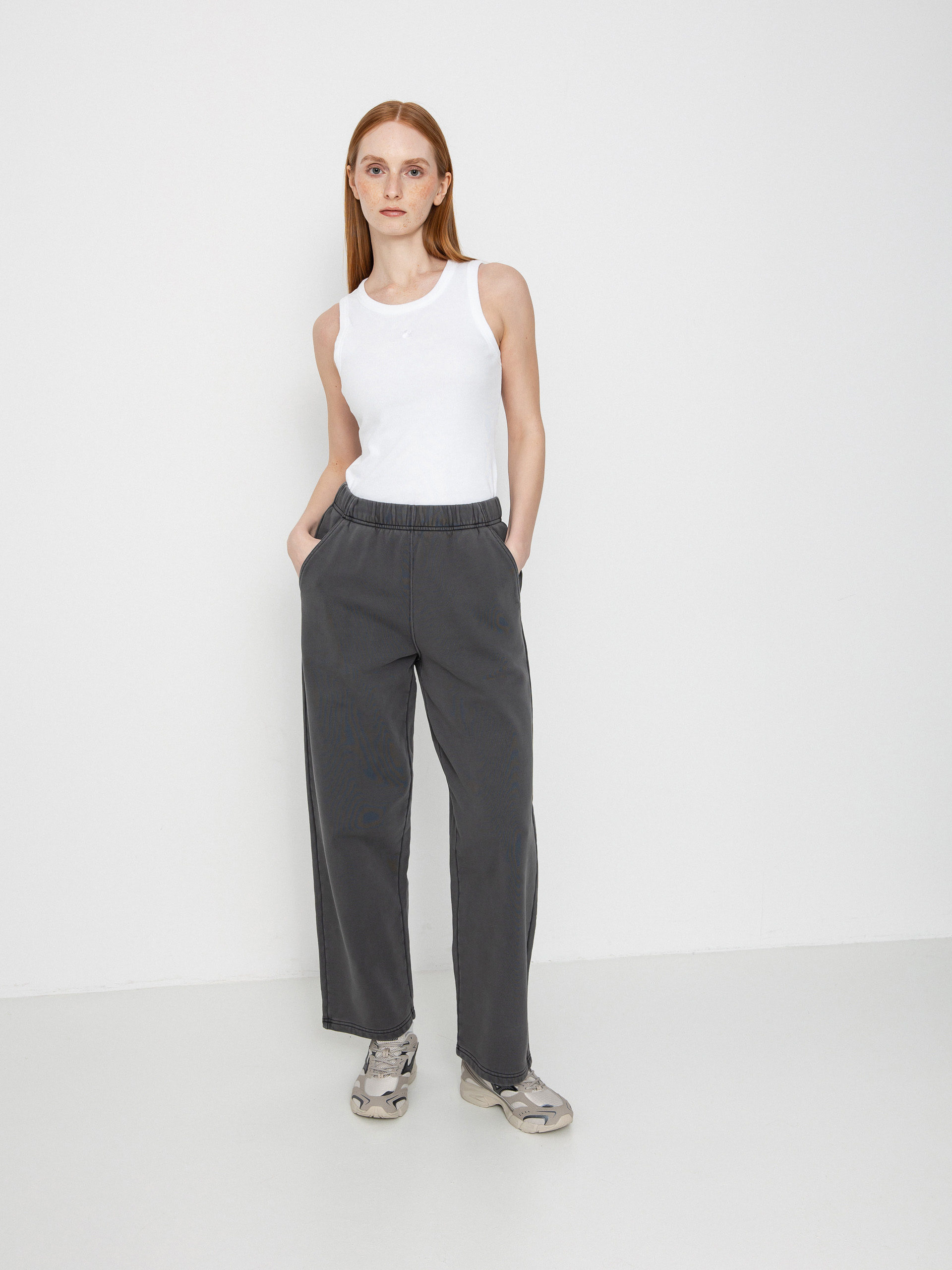 Spodnie Carhartt WIP Benton Wmn (black)
