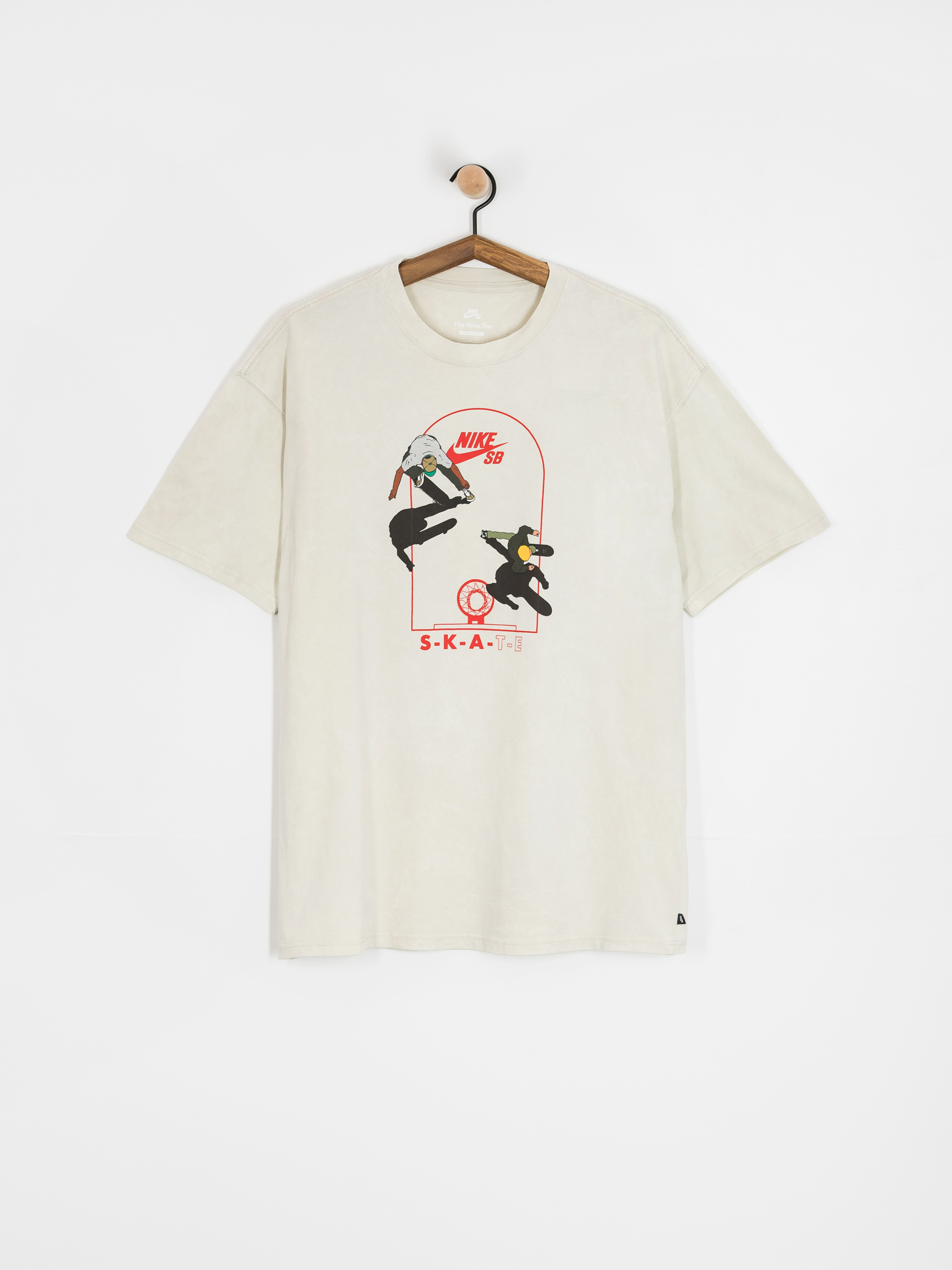 T-shirt Nike SB Skate On Court (light bone)