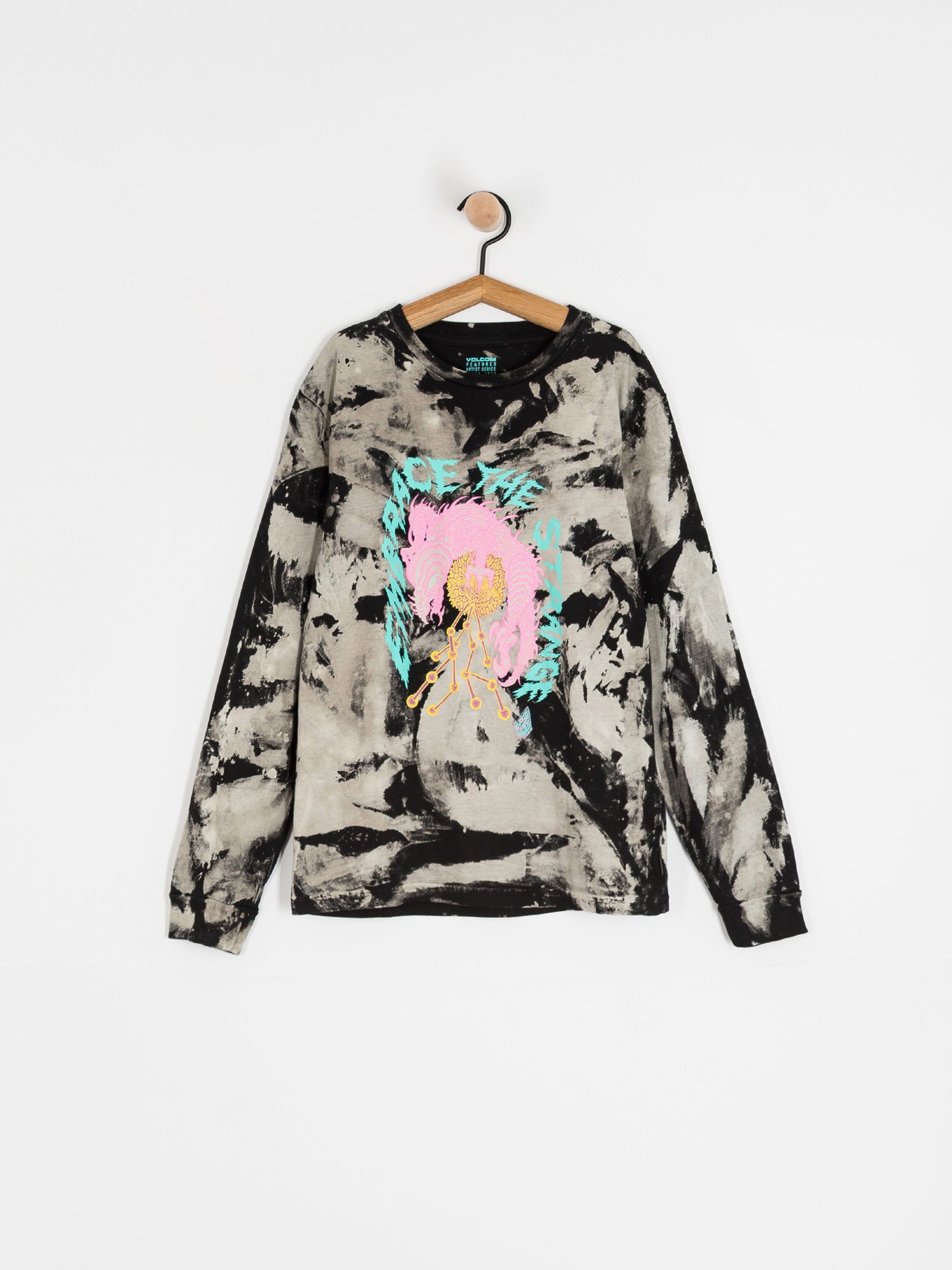 Longsleeve Volcom Fa Tetsunori Lst JR (black white)