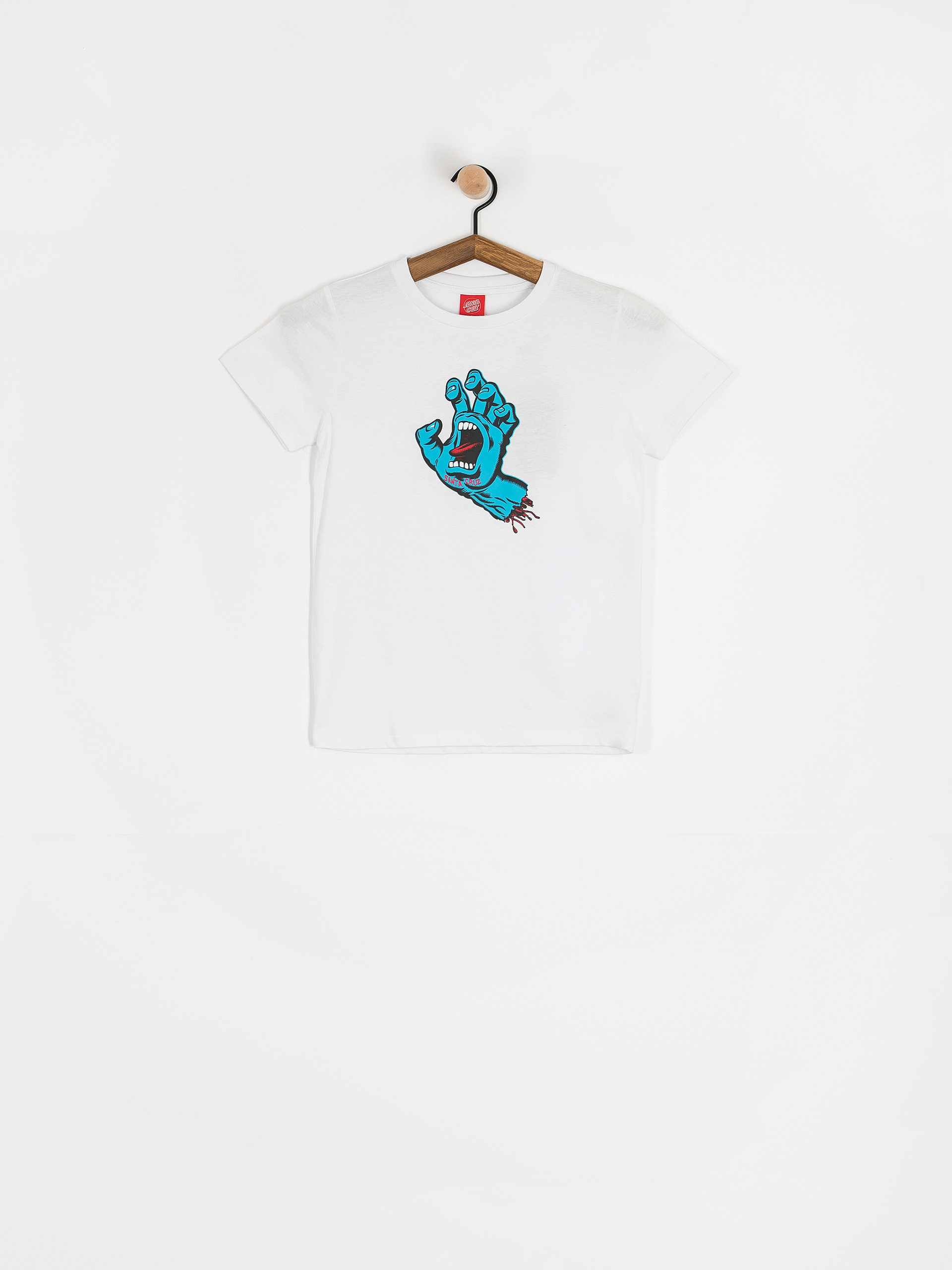 T-shirt Santa Cruz Screaming Hand JR (white)
