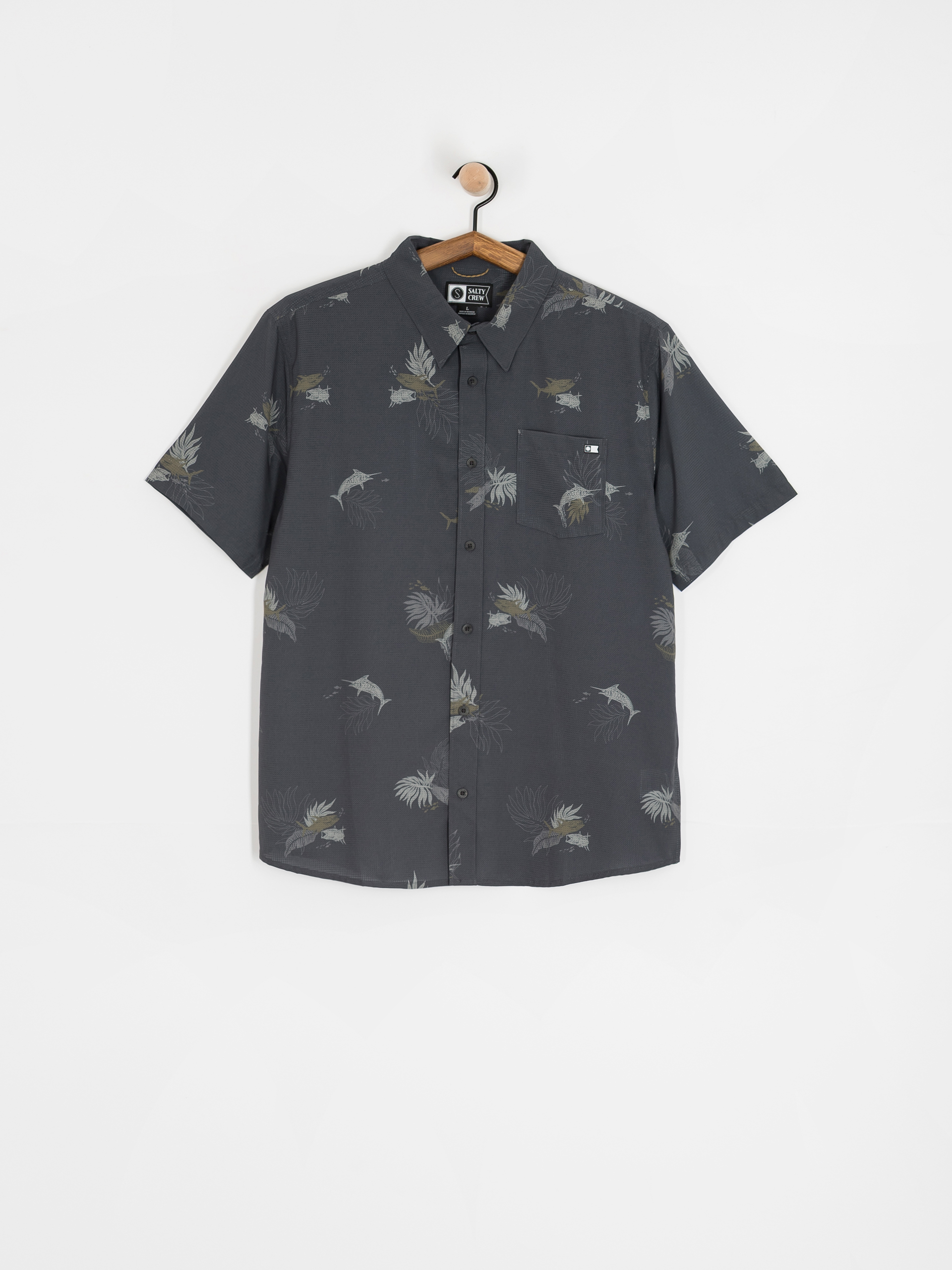 Koszula Salty Crew Breezer Perf Tech (charcoal)