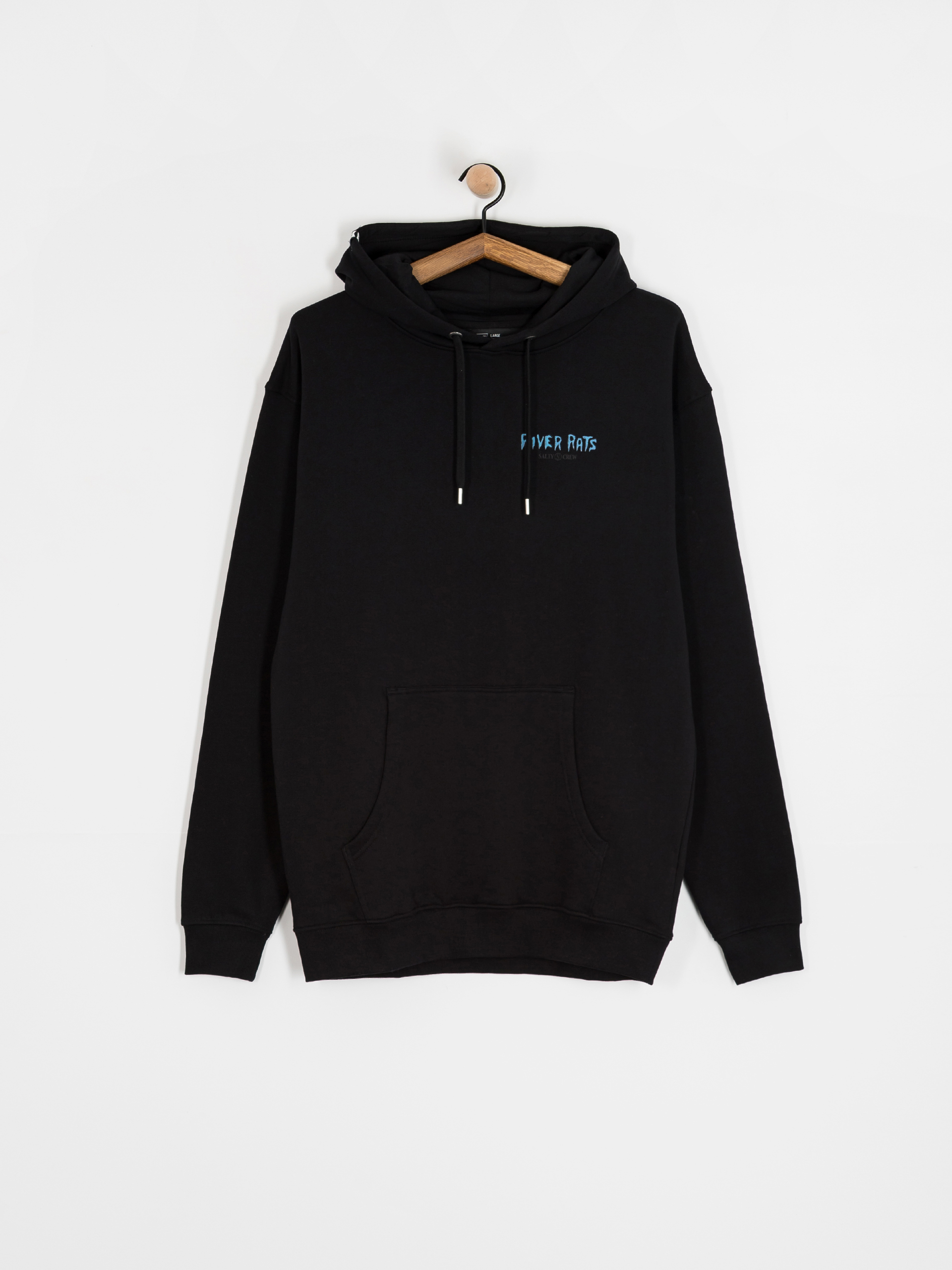 Bluza z kapturem Salty Crew River Rats HD (black)