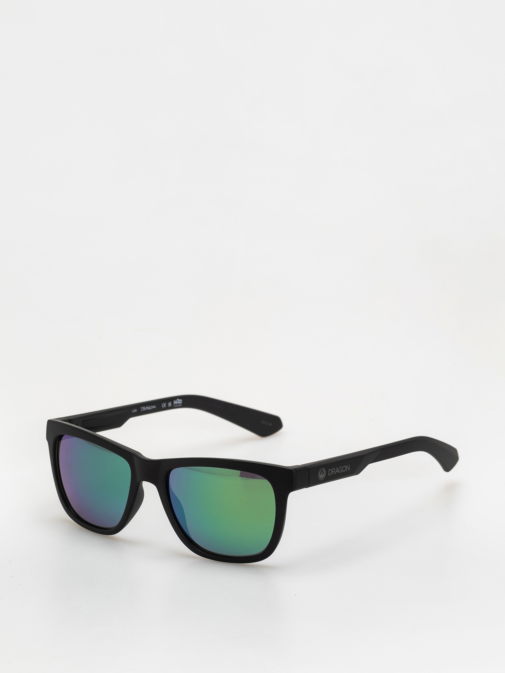Okulary przeciwsłoneczne Dragon Bishop (matte black h2o/lumalens green ion polar)