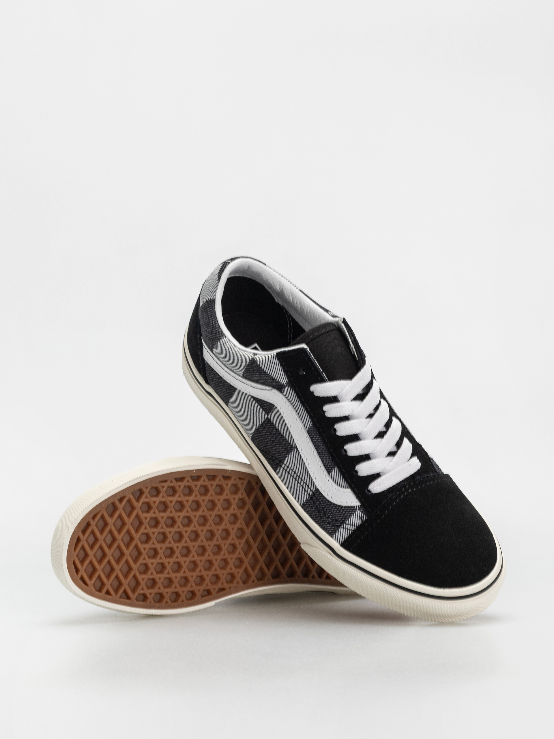 Buty Vans Old Skool (mono checkerboard black)